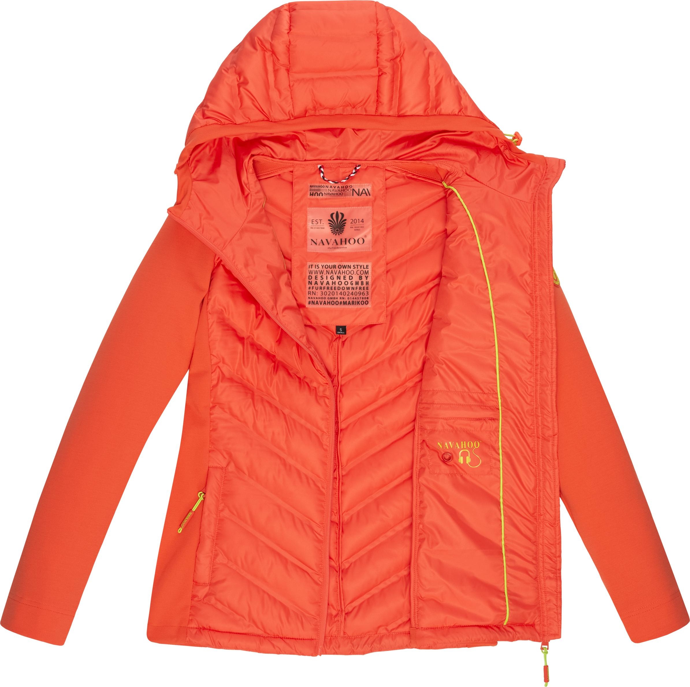 Navahoo Outdoorjacke »Nimm Mich Mit«, mit Kapuze, stylische Übergangsjacke mit Kapuze