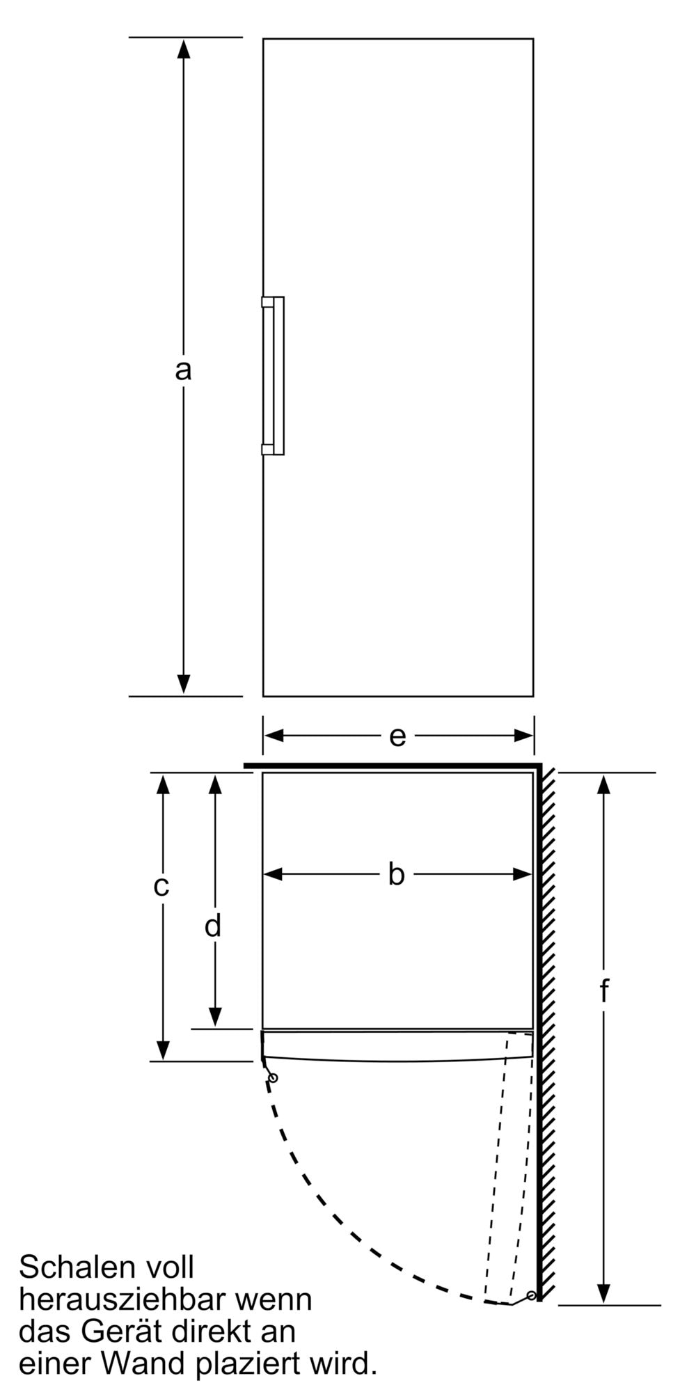 SIEMENS Gefrierschrank »GS54NAWCV«, 176 cm hoch, 70 cm breit