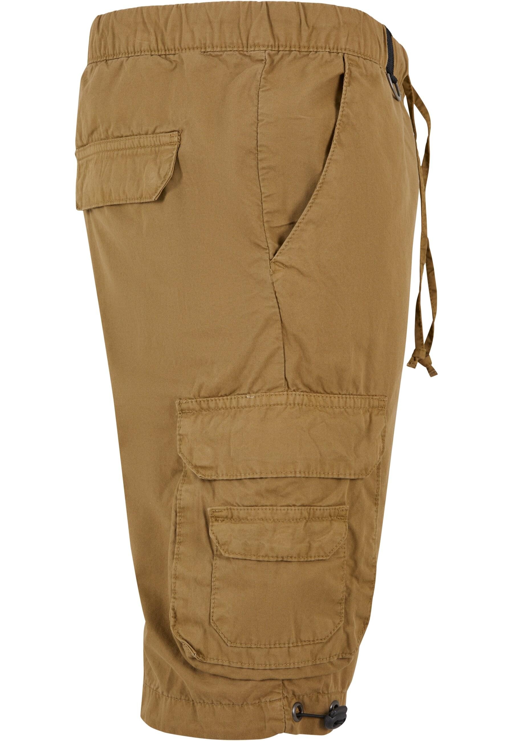 URBAN CLASSICS Stoffhose »Urban Classics Herren Double Pocket Cargo Shorts«, (1 tlg.)