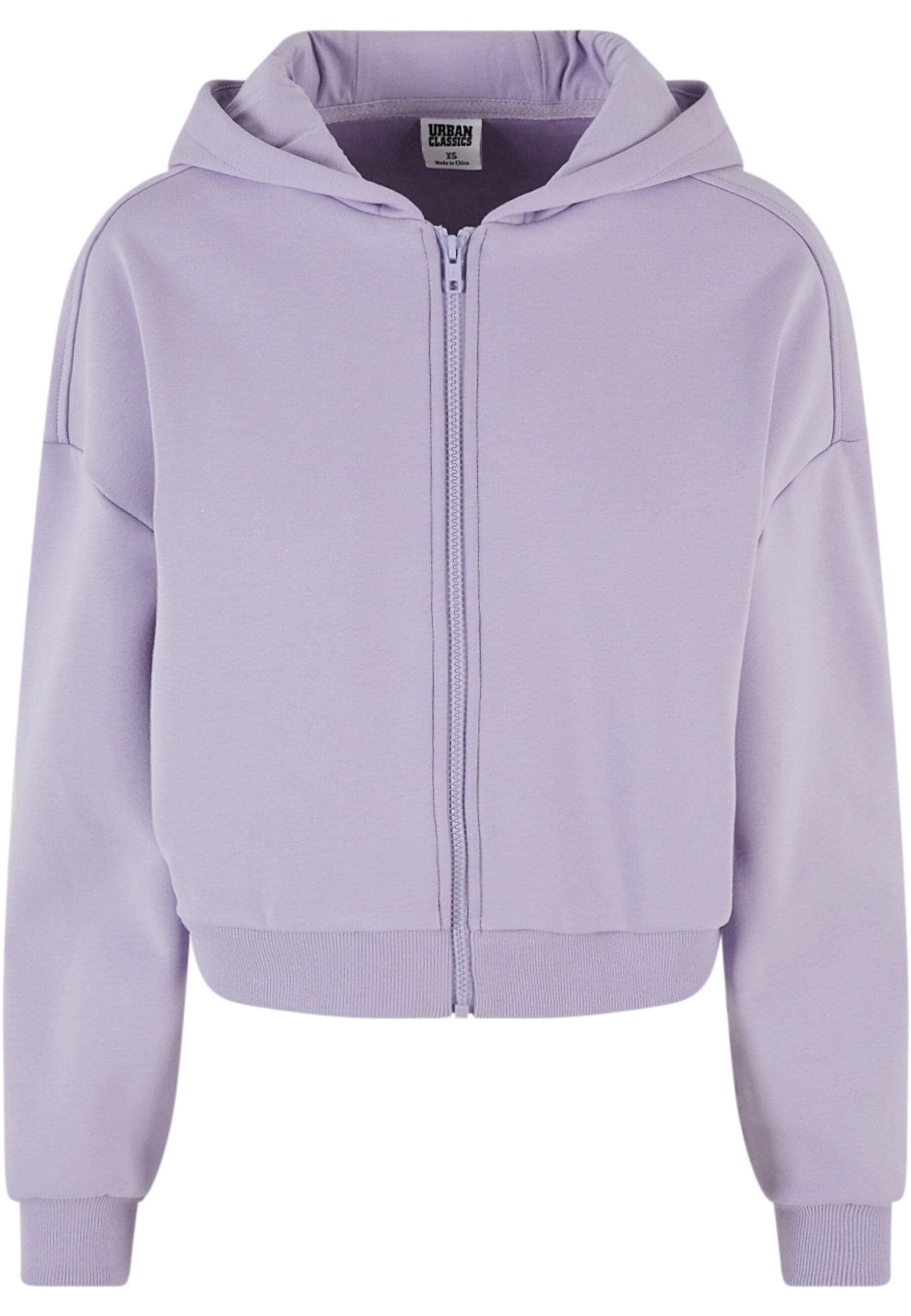 URBAN CLASSICS Sweatjacke "Urban Classics Damen Ladies Cozy Short Zip Hoody"