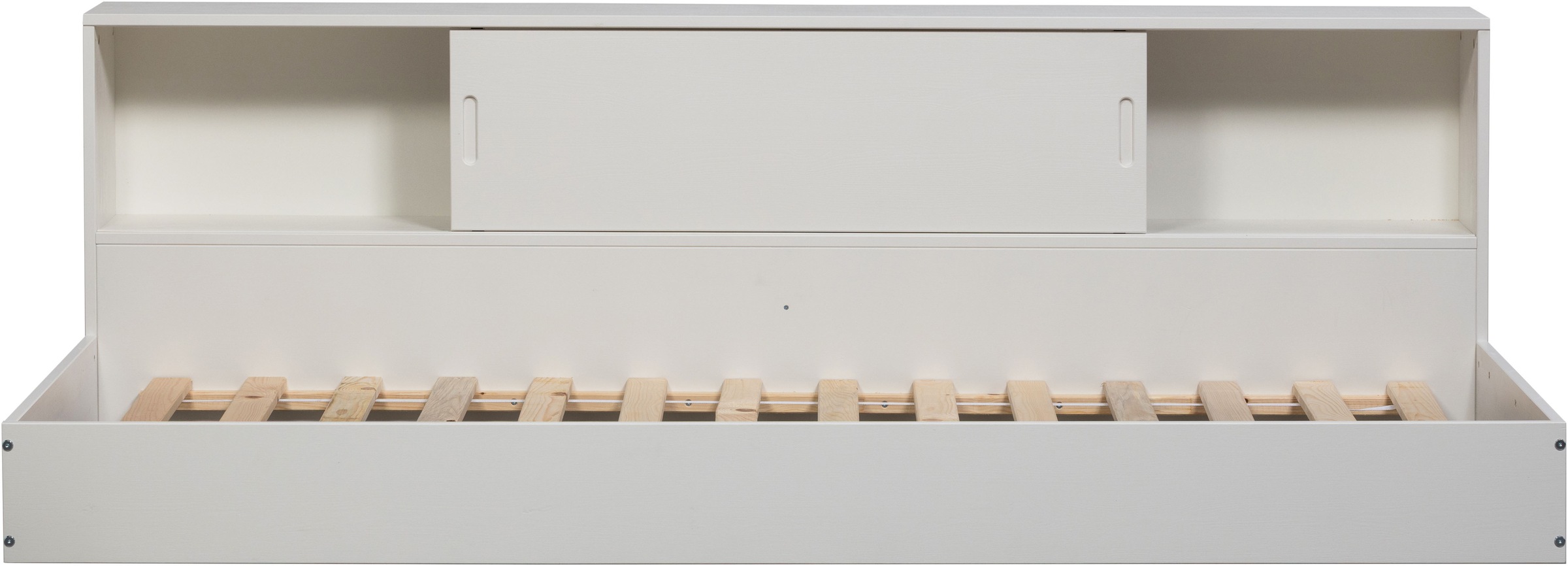 WOOOD Stauraumbett »Carter FSC®-Kiefernholz mit integriertem Stauraum H67 x B207 x T118 cm« Matratzenmaß 90x200 cm, Tragkraft 100 kg, Schutzlackierte Oberfläche