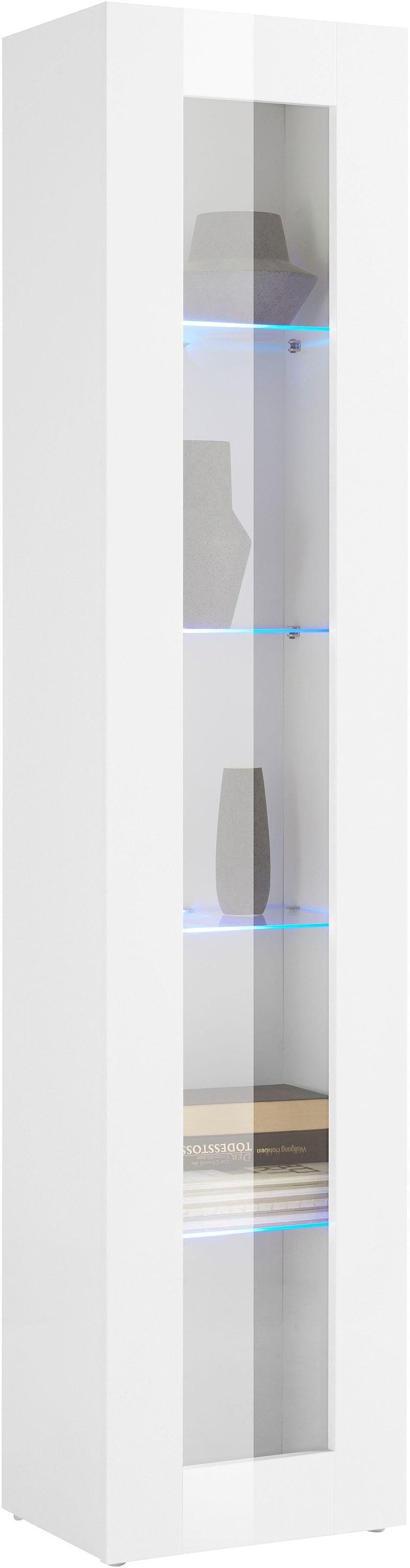 Thumbnail - Home affaire Vitrine "Maruska" 1 Stk. tlg. Glasvitrine, Stauraumvitrine, stehend und hängend montierbar