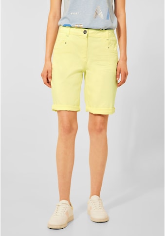 Cecil Shorts »CECIL Loose Fit Shorts in Unifarbe«, 5-Pocket-Style kaufen