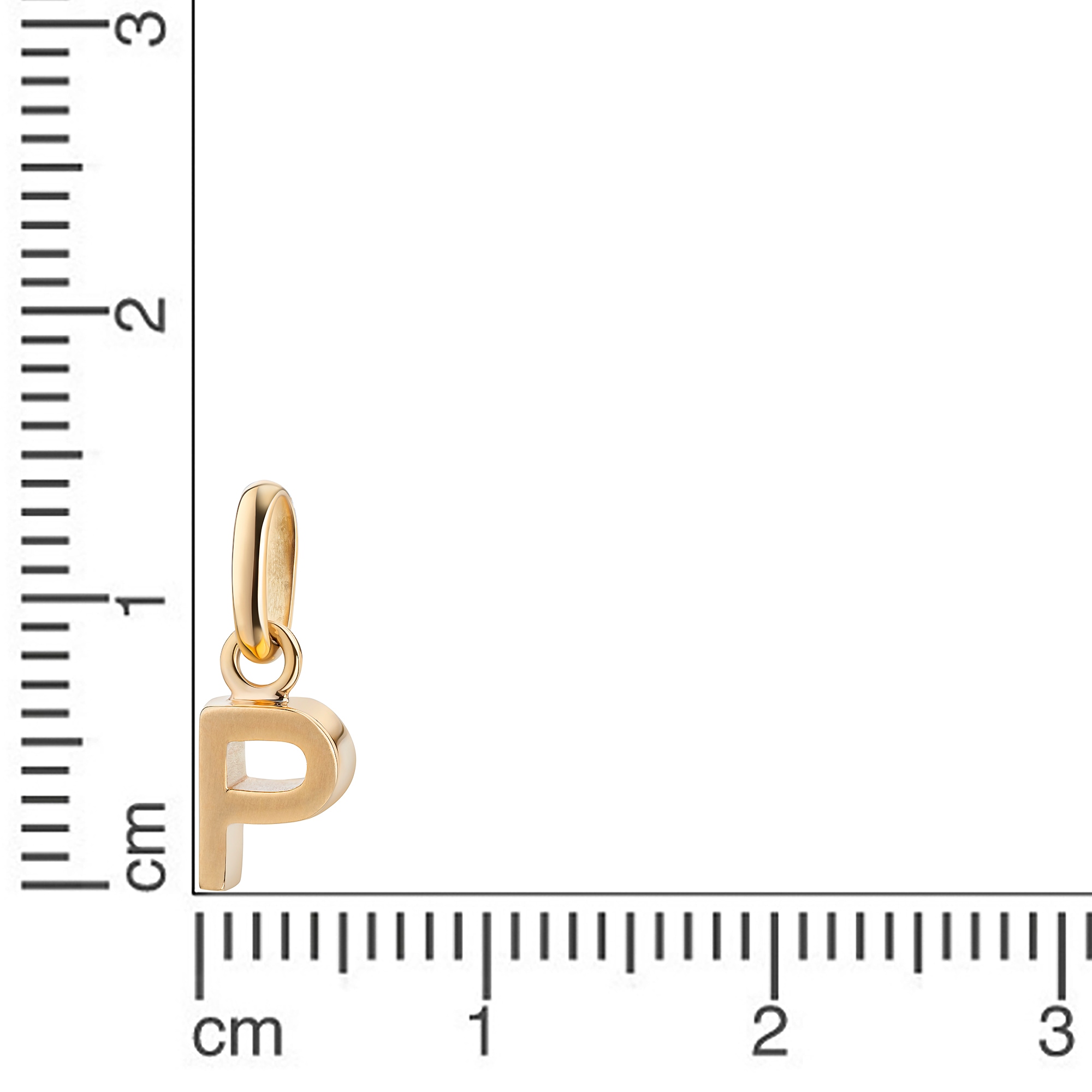 Firetti Kettenanhänger »Schmuck Geschenk Gold 333 Halsschmuck Anhänger Buchstabe Alphabet« ()