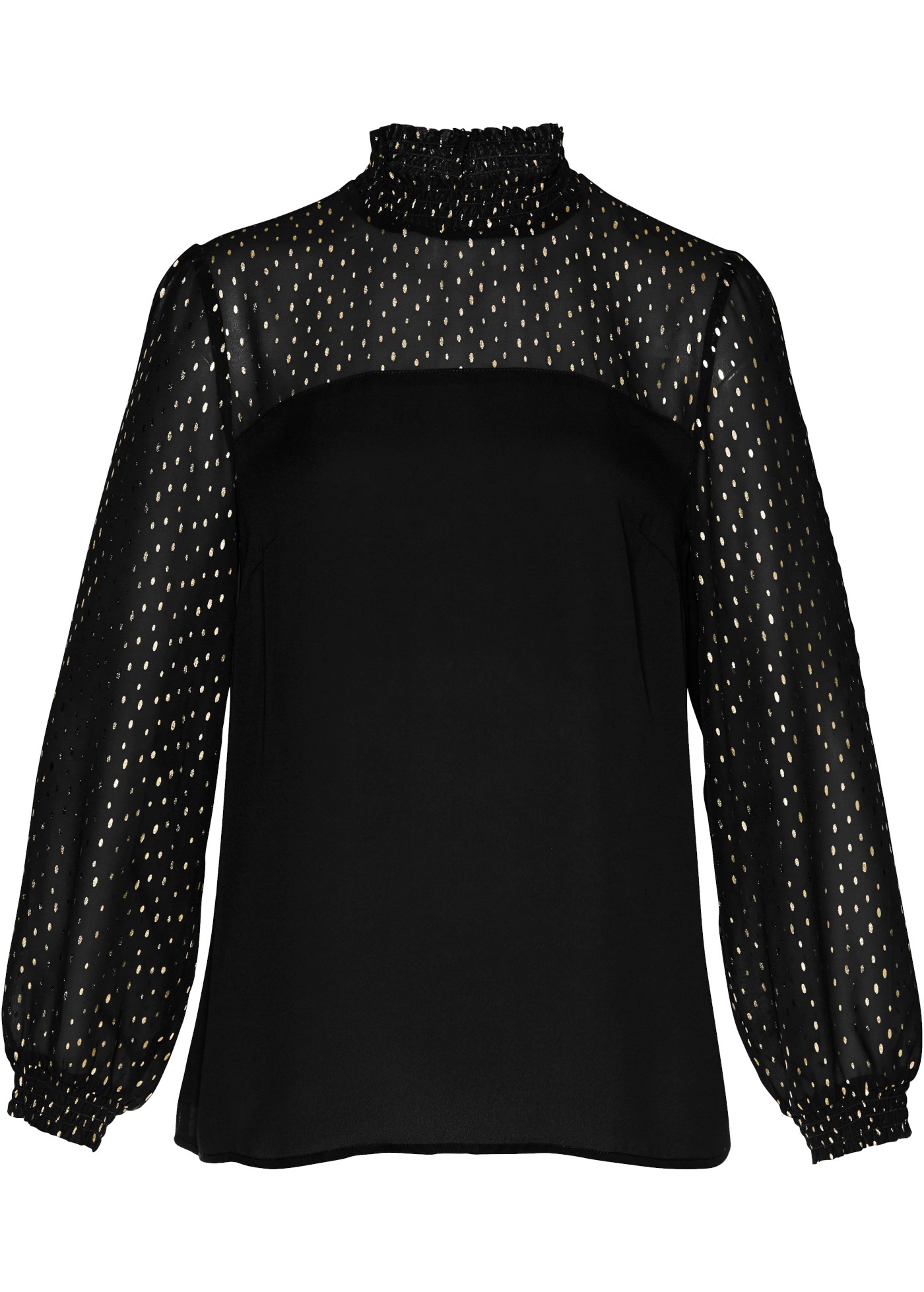 bonprix Tunika mit Stehkragen, elegant, Loose Fit