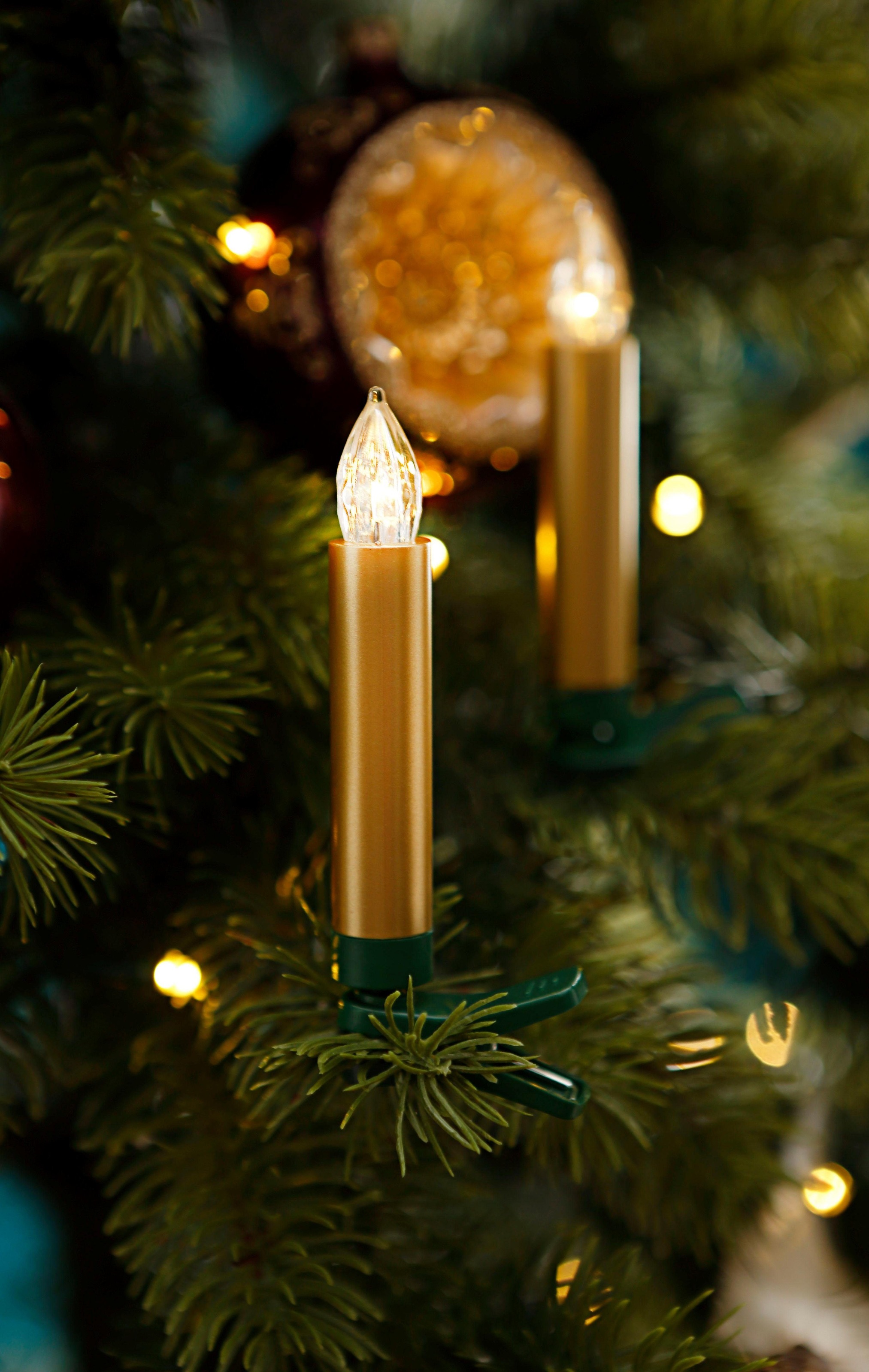 | Christbaumschmuck«, BAUR BONETTI LED-Christbaumkerzen Zubehör aussen, »Weihnachtsdeko Kerzen kabellos, 25 plus