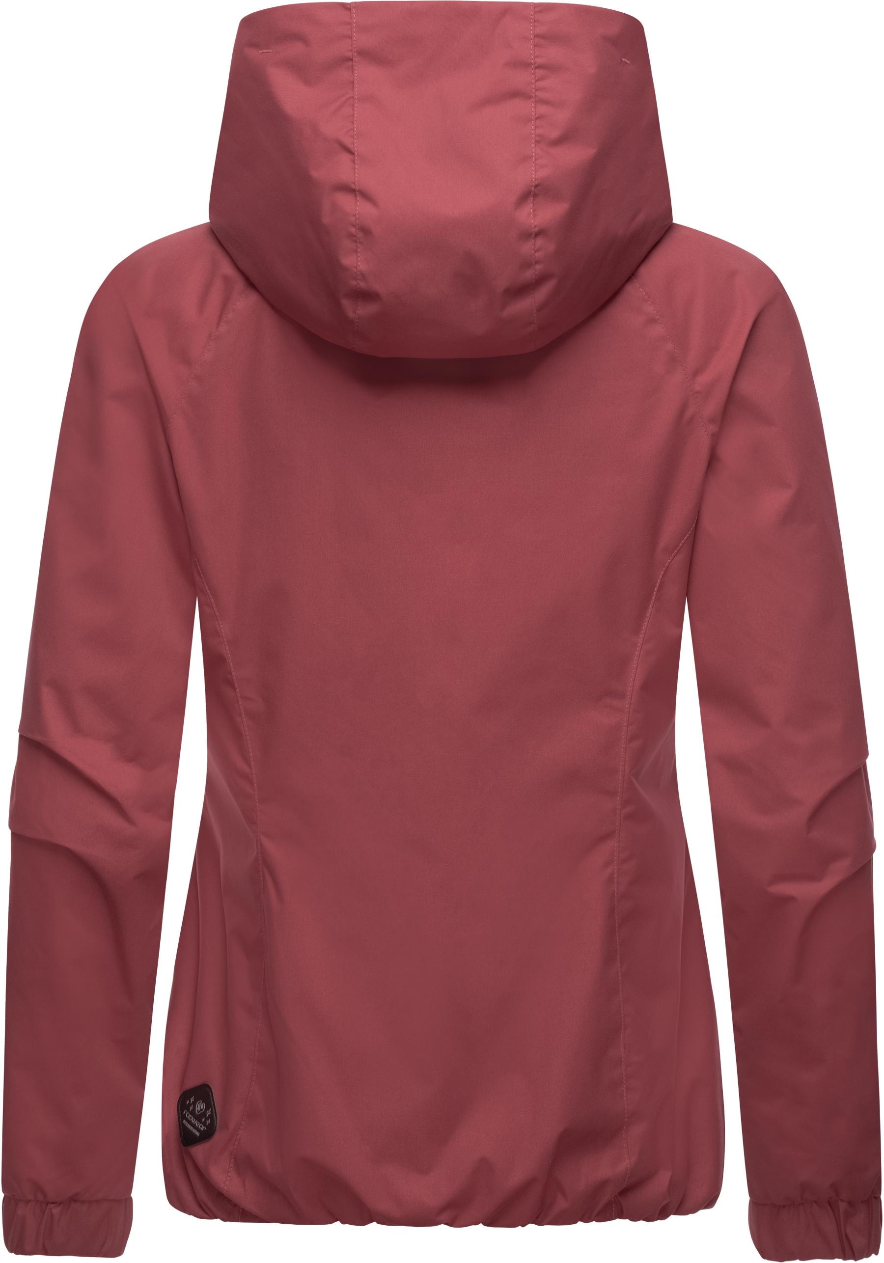 Ragwear Outdoorjacke »Dizzie«, mit Kapuze, Wasserdichte Übergangsjacke mit großer Kapuze