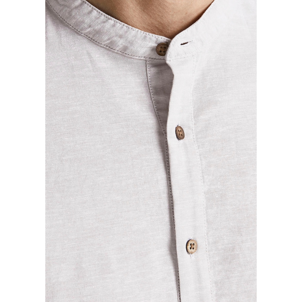 Jack & Jones Langarmhemd »SUMMER HALF PLACKET SHIRT«