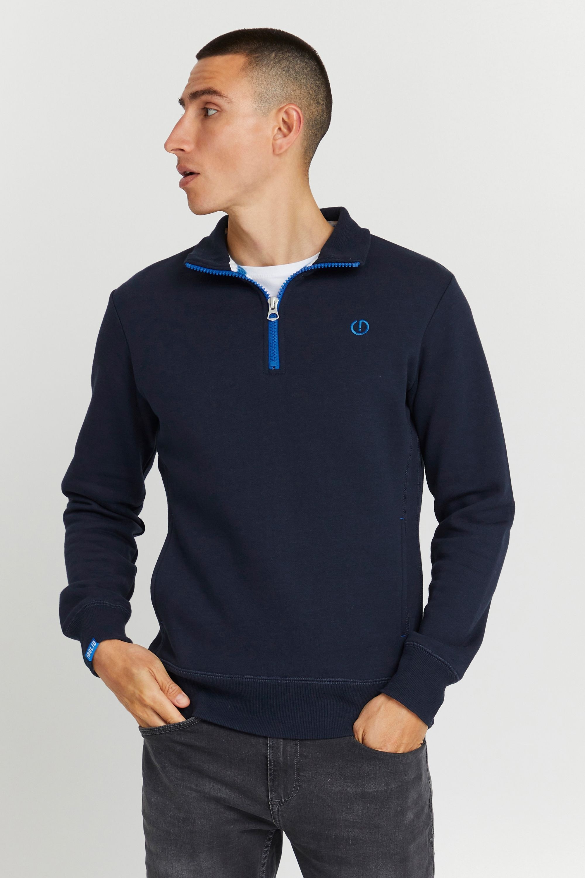!Solid Sweater »Troyer SDBenn«