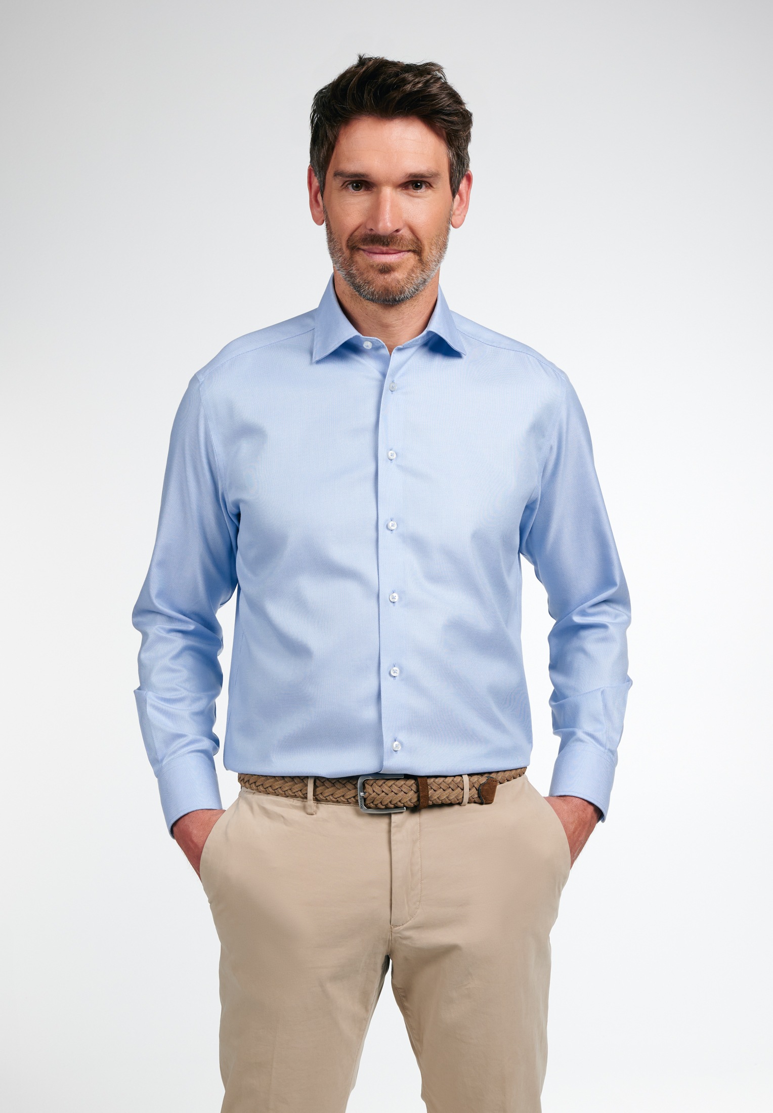 Eterna Langarmhemd "COMFORT FIT" NEVER IRON (bügelfrei) günstig online kaufen