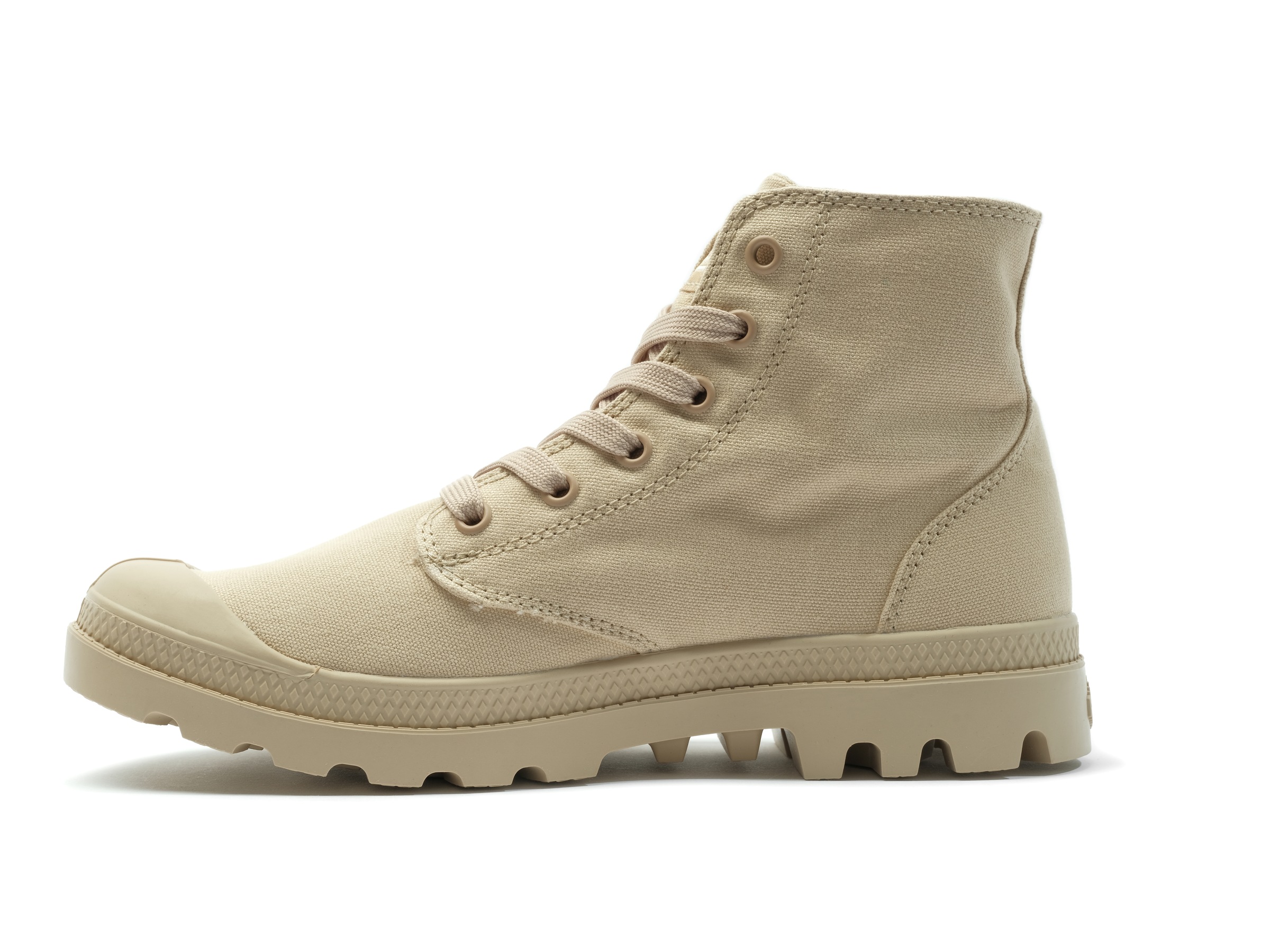Thumbnail - Palladium Schnürboots "MONO CHROME" Schnürstiefel, Schnürstiefelette aus Canvas