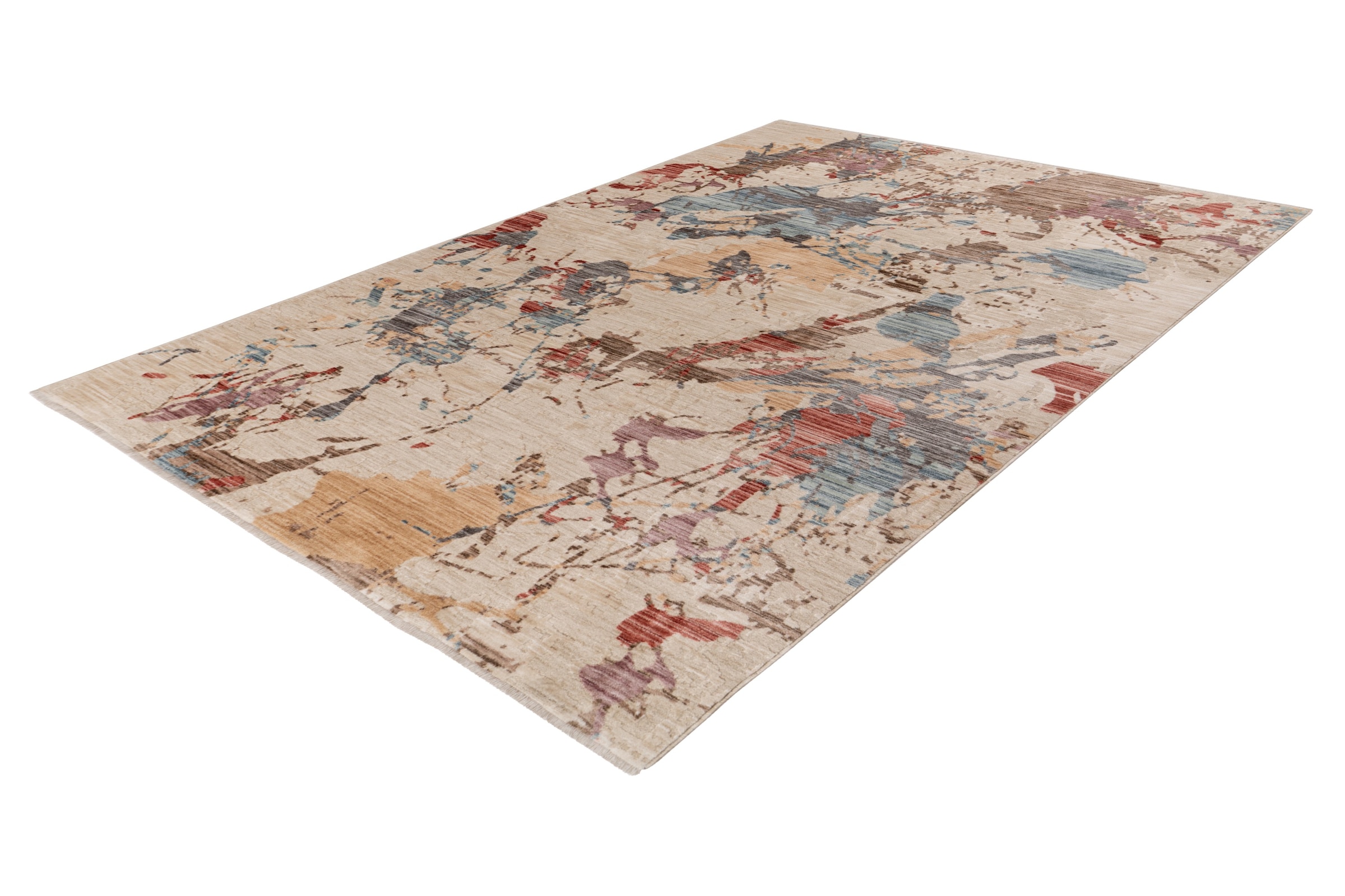 Kayoom Teppich »Fissy 525« rechteckig 10 mm Höhe Kurzflor, Wohnzimmer