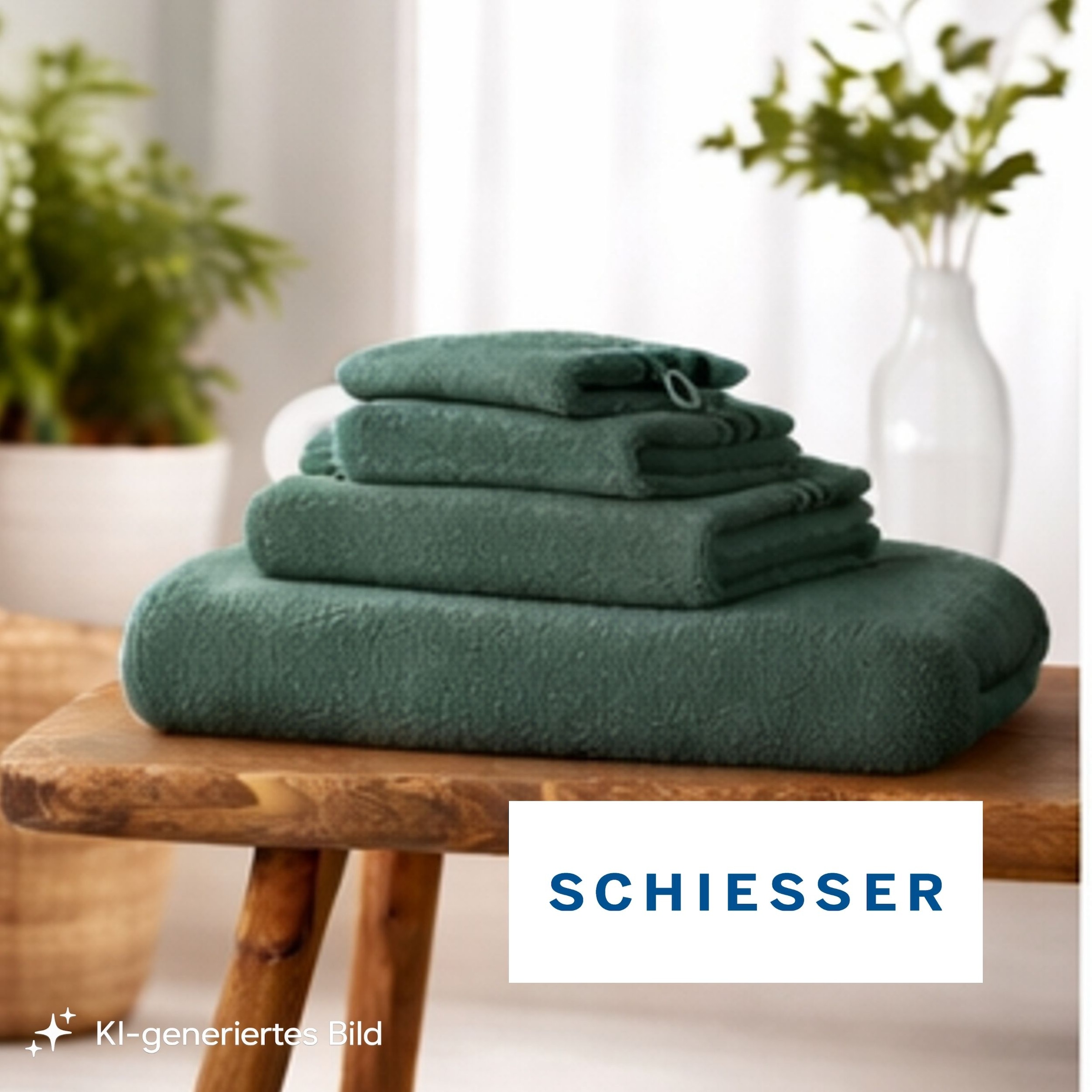 Schiesser Gaestehandtuecher »Skyline Color aus 100 % Baumwolle mit eleganter Streifenbordüre« OEKO-TEX® MADE IN GREEN