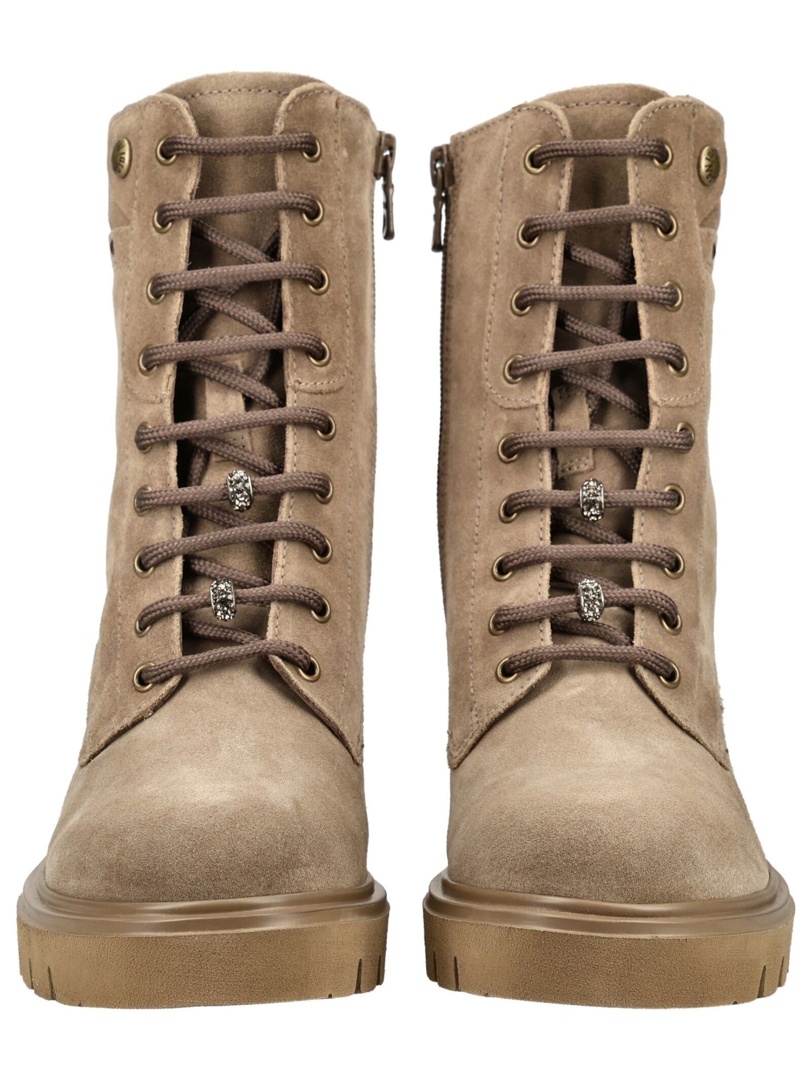 Nero Giardini Schnürstiefelette »Nero Giardini Stiefelette Veloursleder«