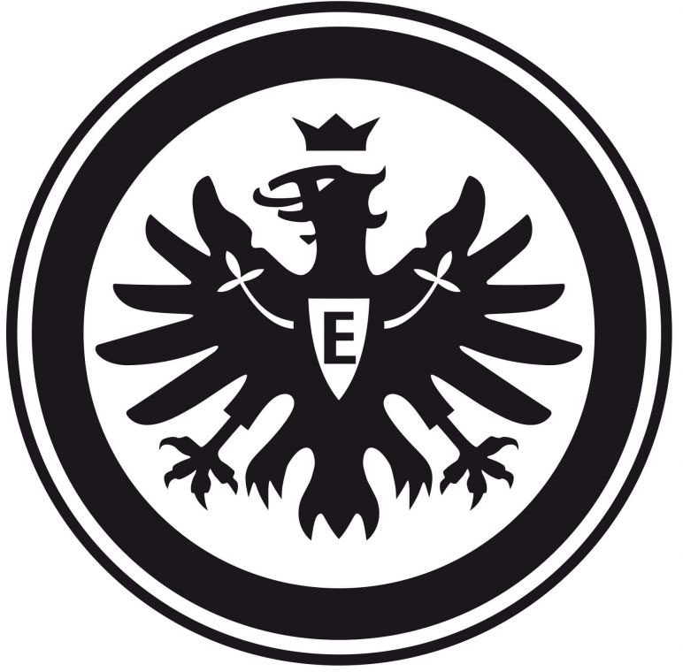 Wall-Art Wandtattoo »Fußball bestellen (1 | Eintracht Frankfurt Logo«, St.) BAUR
