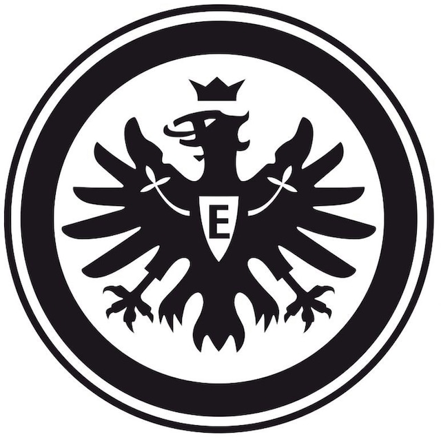 Wall-Art Wandtattoo »Fußball Eintracht Frankfurt Logo«, (1 St.) bestellen |  BAUR