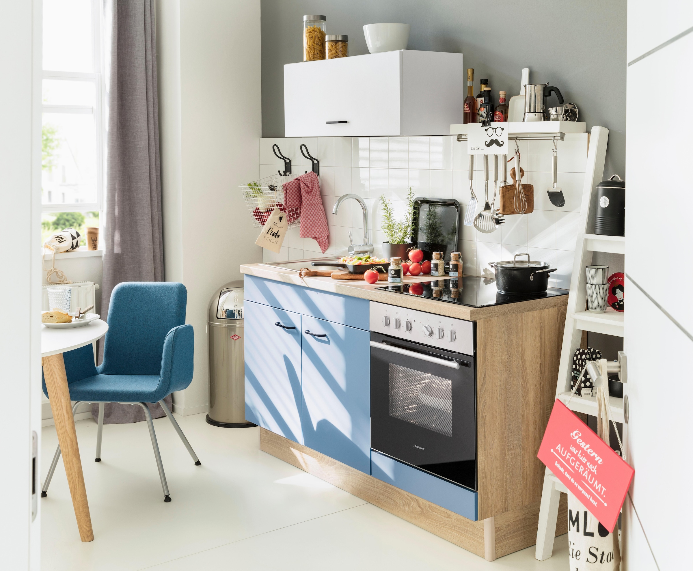 OPTIFIT Klapphängeschrank »Elga«, reite 90 cm, mit Metallgriff und 1 Klappe