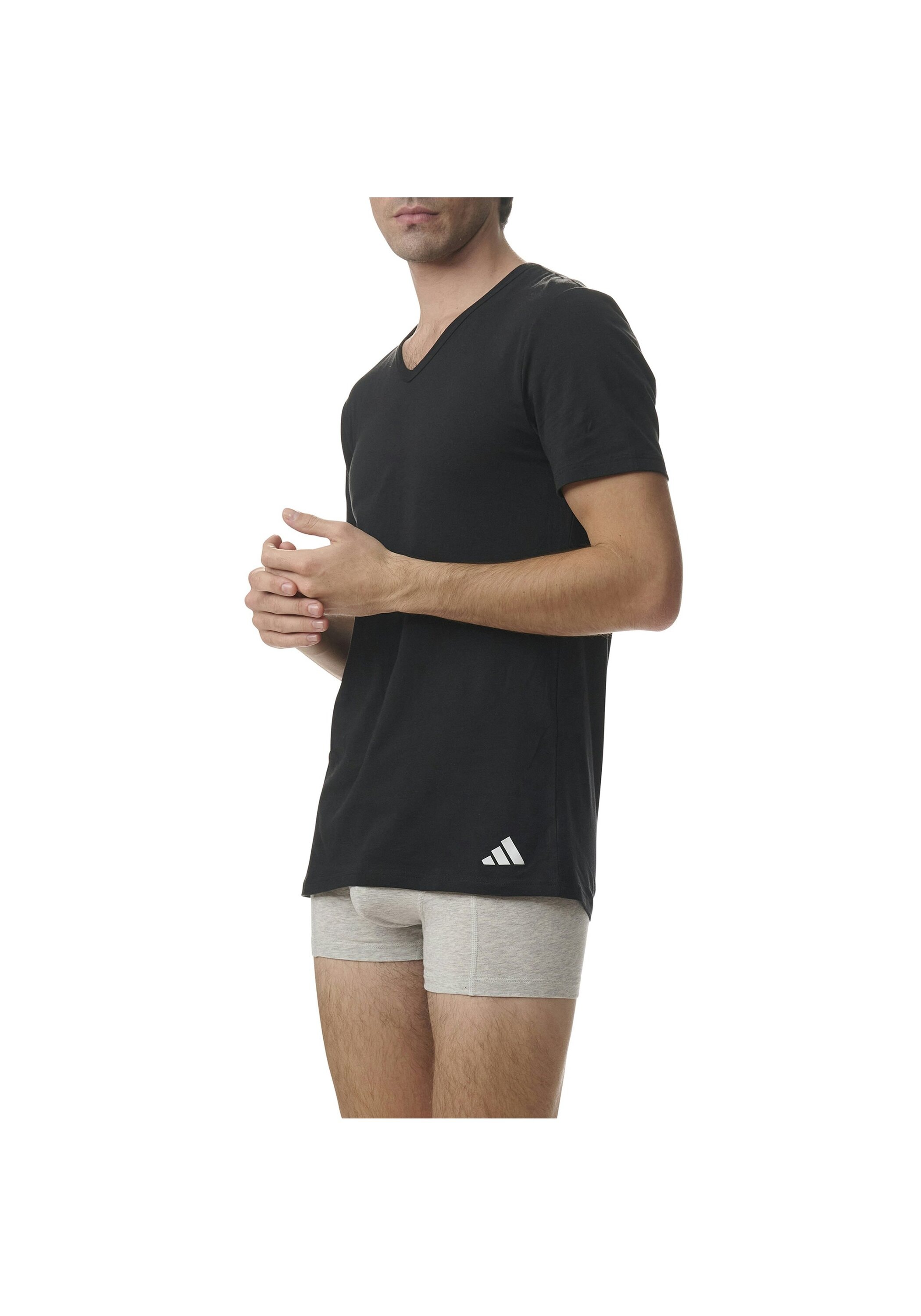 adidas Originals T-Shirt »T-Shirt V-Neck Shirt Active Flex Cotton 2er Pack«