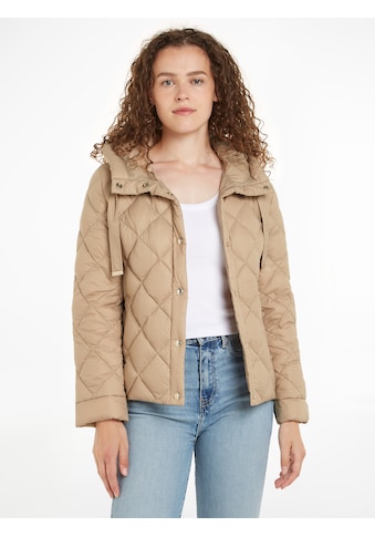 Steppjacke »CLASSIC LW DOWN QUILTED JACKET«, mit Kapuze