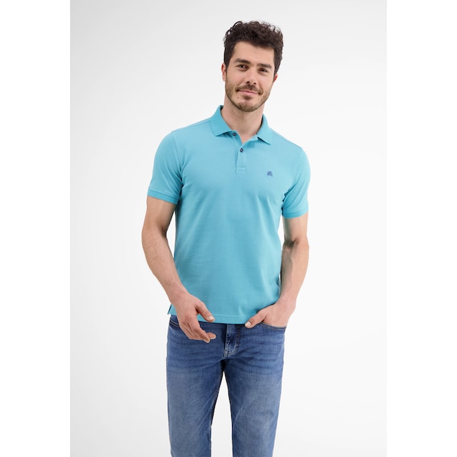 LERROS T-Shirt »LERROS Piqué-Poloshirt, unifarben« ▷ für | BAUR