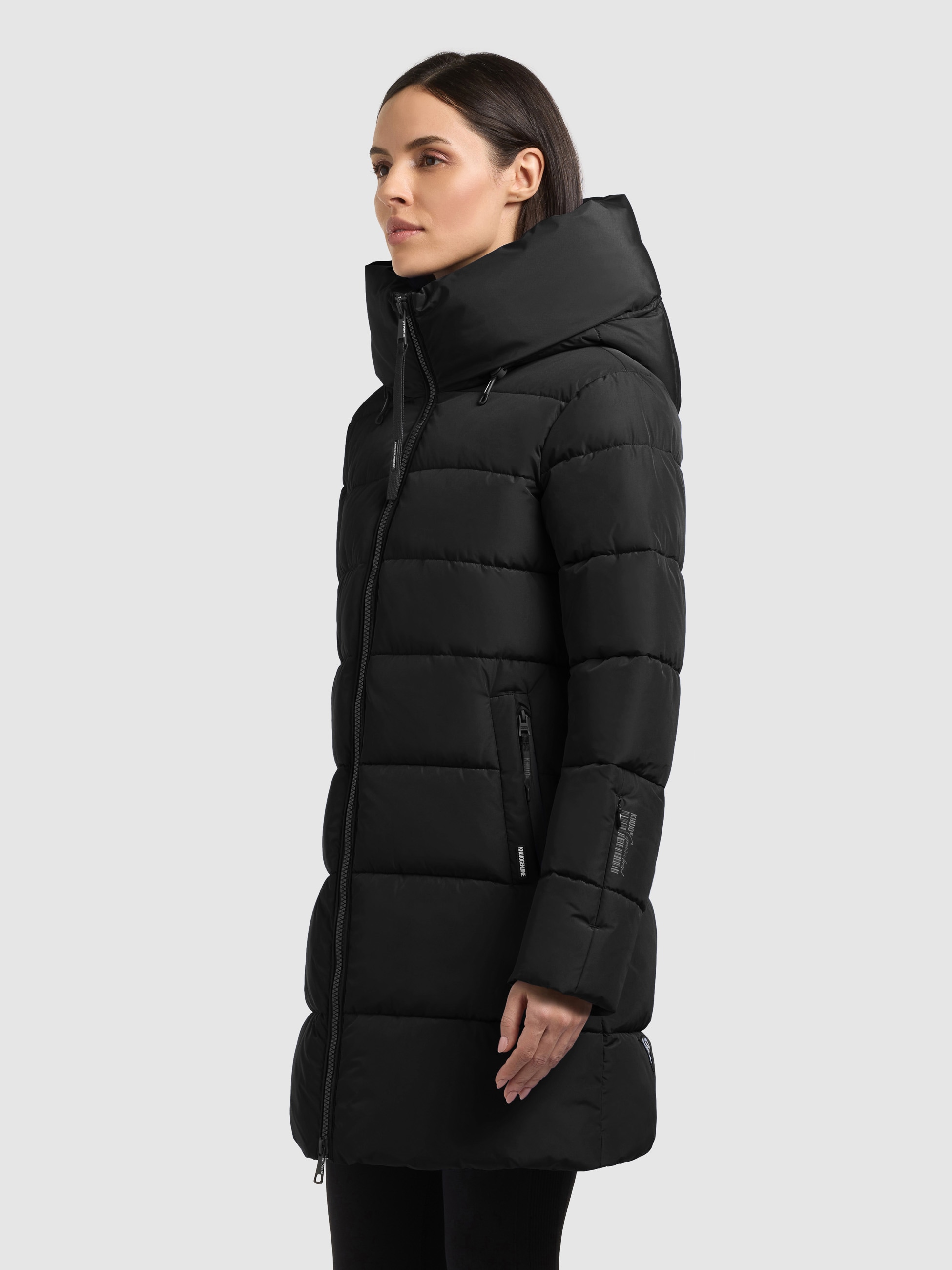 khujo Steppjacke »GRIMES« mit Kapuze Reißverschlusstaschen