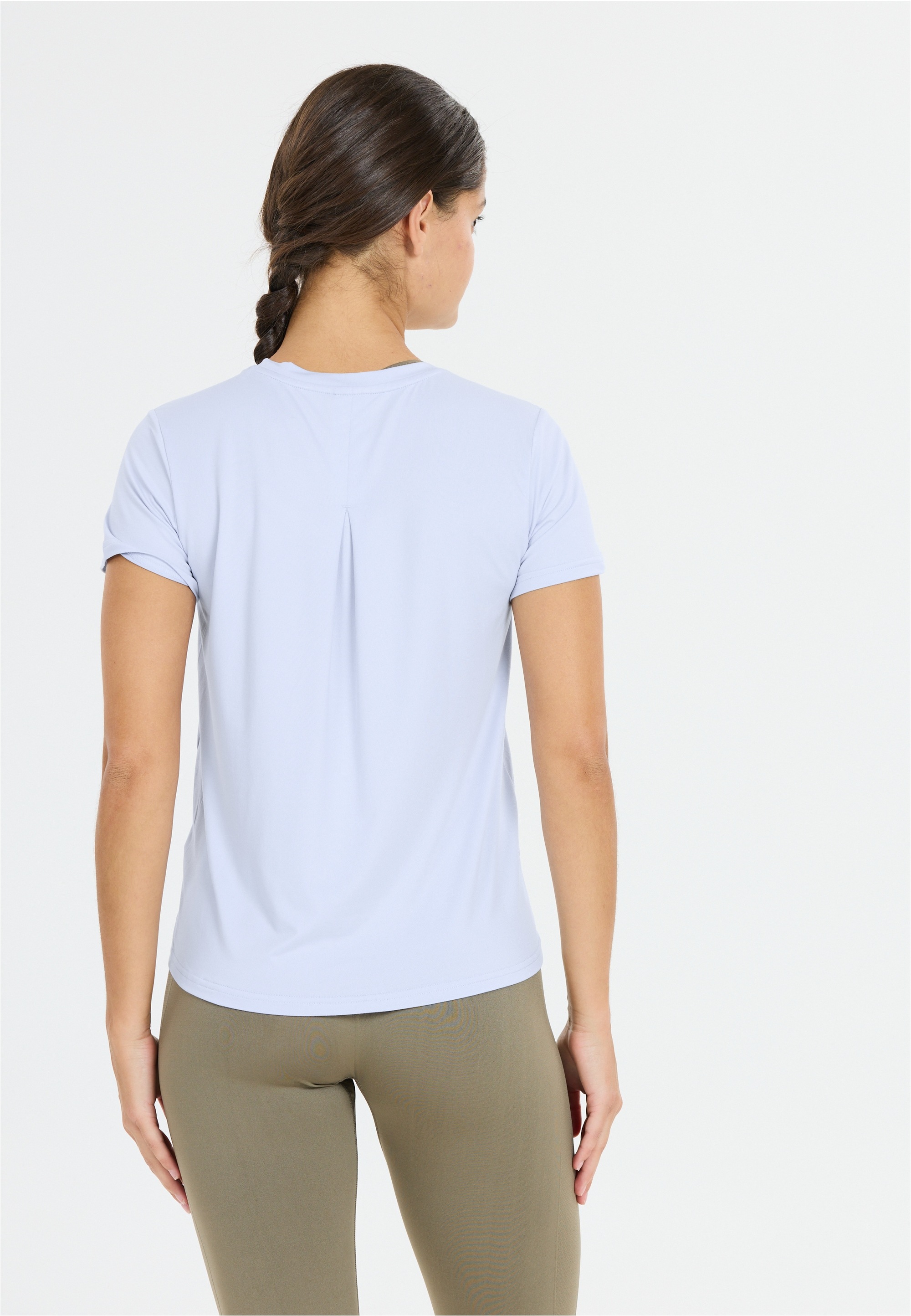 Funktionsshirt ATHLECIA "Pacy V2", Herren, Gr. 38, blau, 93% Polyester, 7% Elasthan, unifarben, normal, Rundhals, Shirts Funktionsshirt, aus atmungsaktivem Material 3