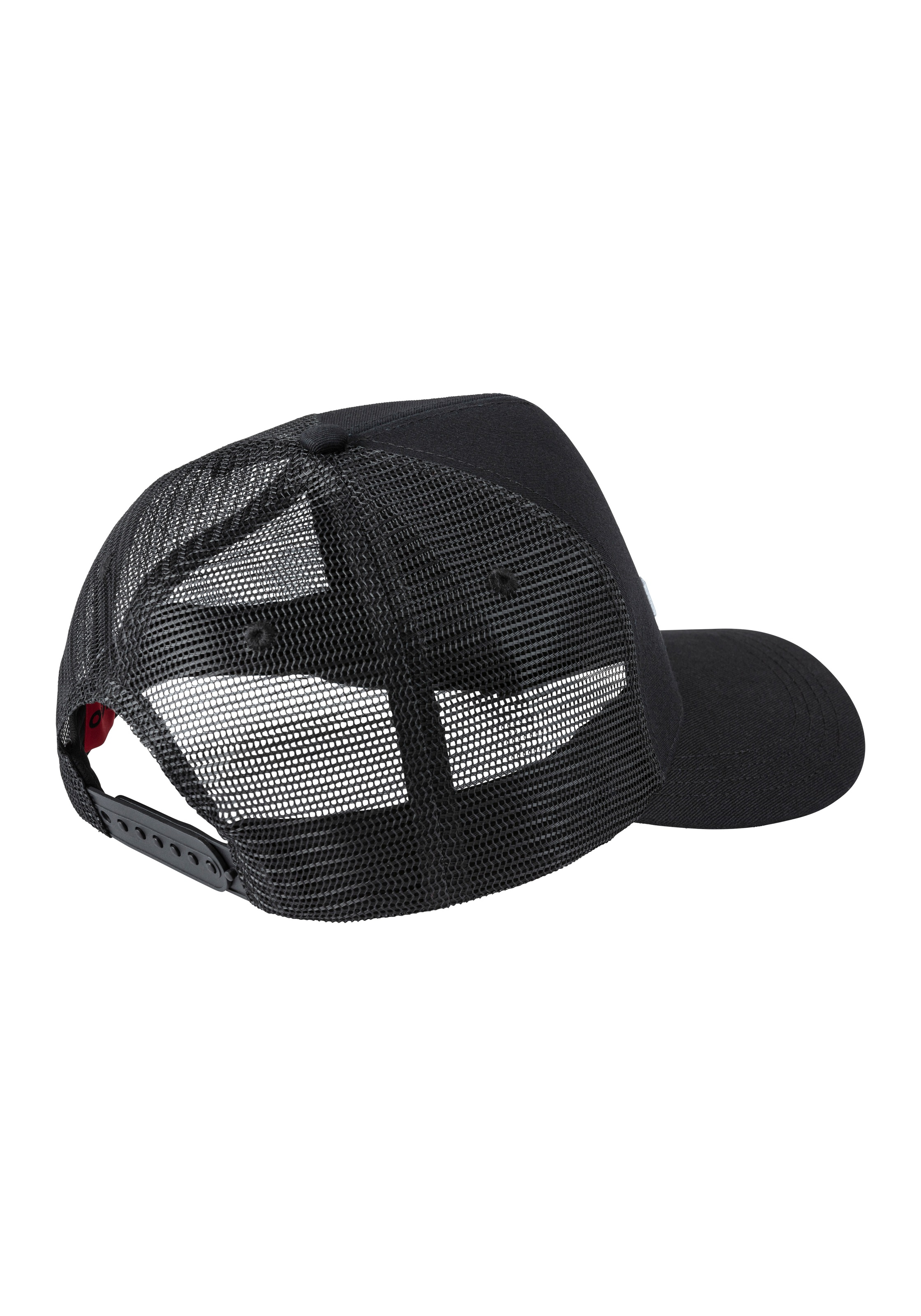 HUGO Fitted Cap »Marsel-Trucker«, aus Twill & Mesh mit 3D Logostickerei, unisex