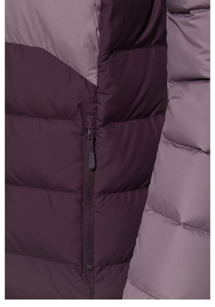 Jack Wolfskin Daunenjacke »NEBELHORN DOWN HOODY W«, mit Kapuze