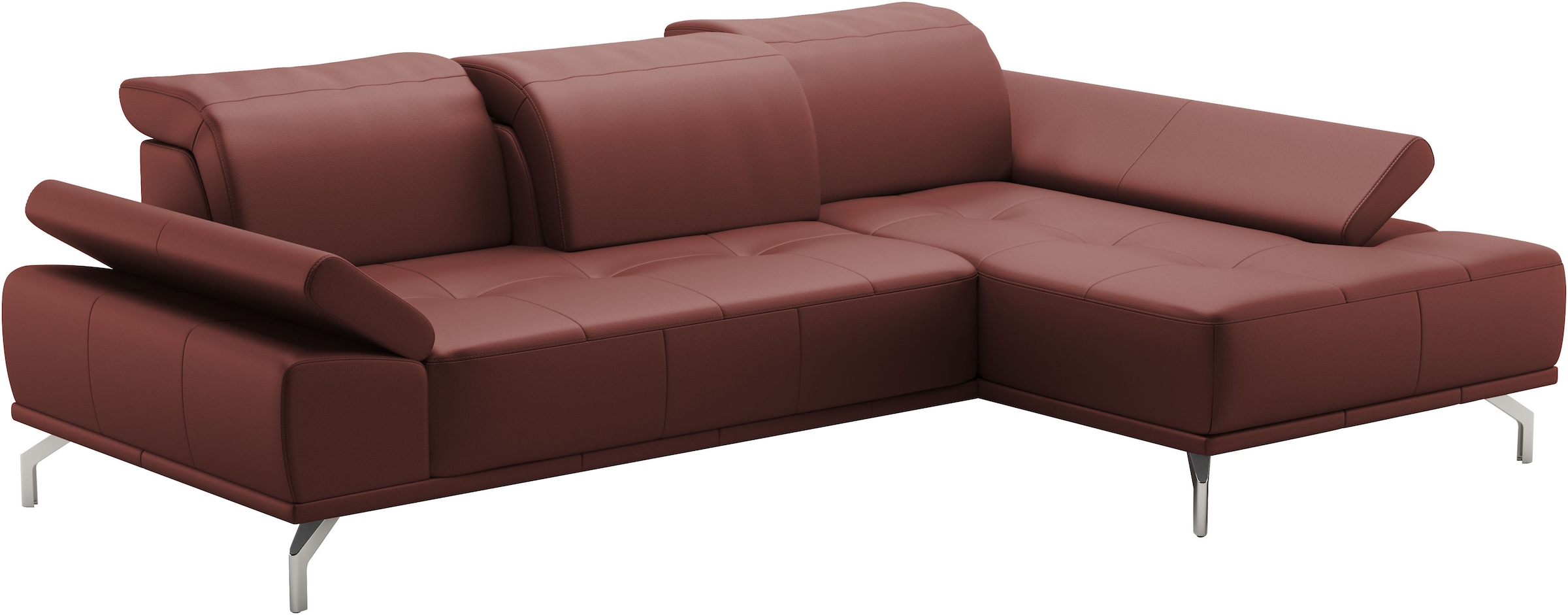Places of Style Ecksofa »Caluna«, Inkl.Sitztiefenverstellung