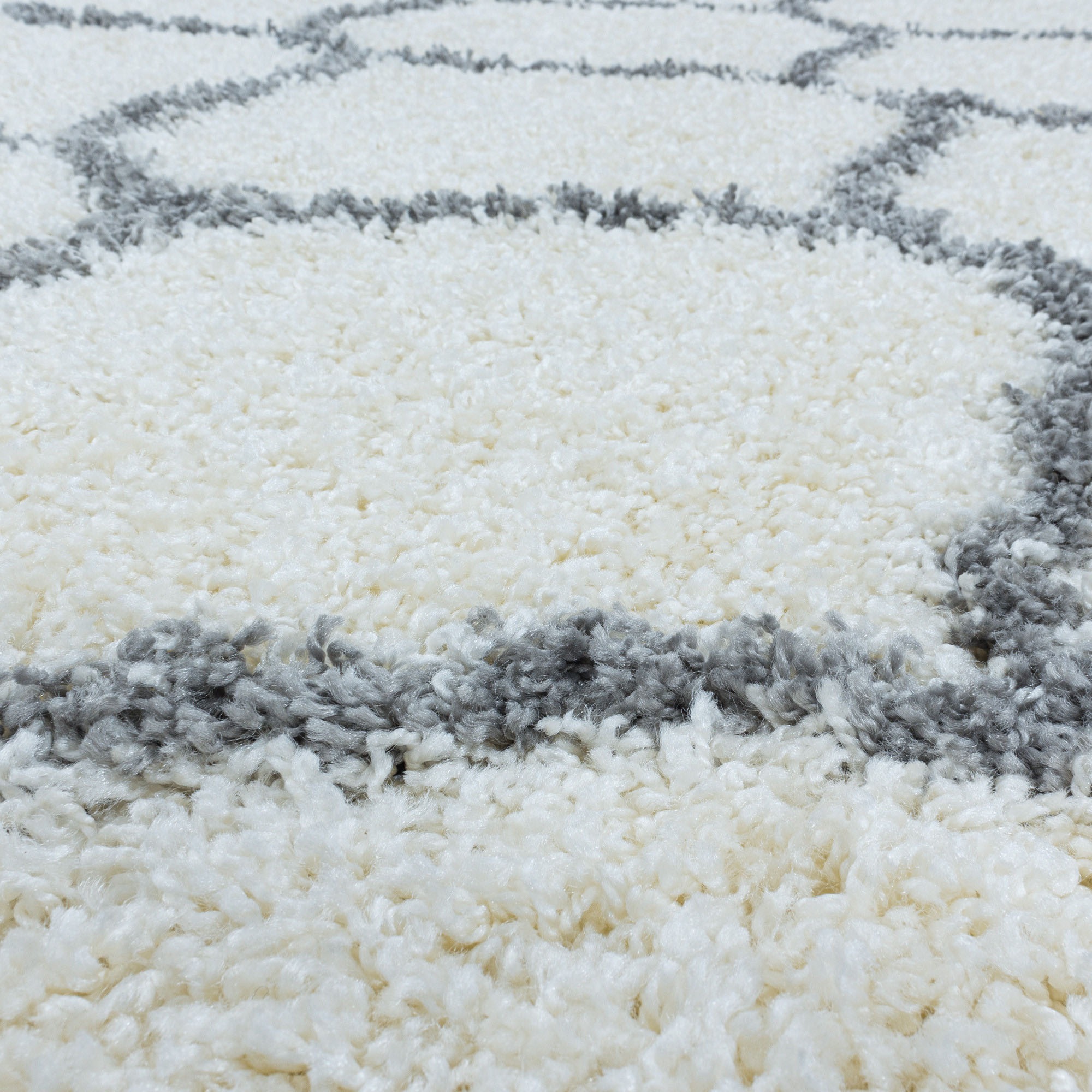 Ayyildiz Teppiche Hochflor-Teppich »SALSA 3201«, rechteckig, 50 mm Höhe, auch in rund, Pflegeleicht / Strapazierfähig / Shaggy/ Wohnzimmer