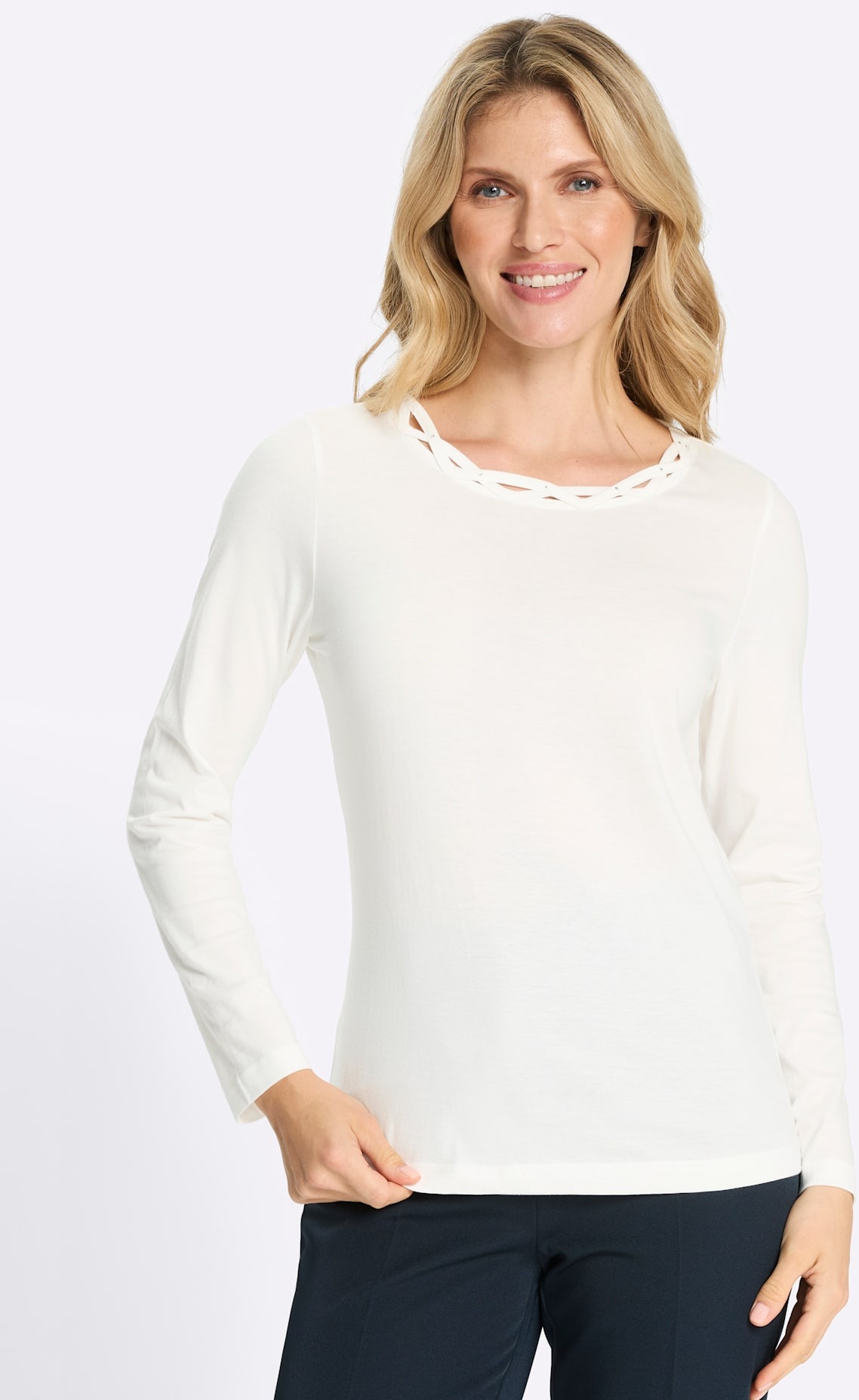 Classic Basics Langarmshirt "Langarm-Shirt" 1 tlg. günstig online kaufen