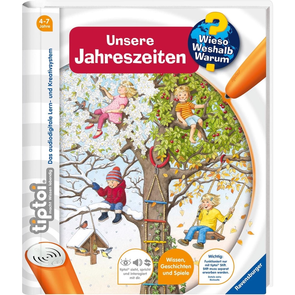 Ravensburger Buch »tiptoi® WWW - Unsere Jahreszeiten«