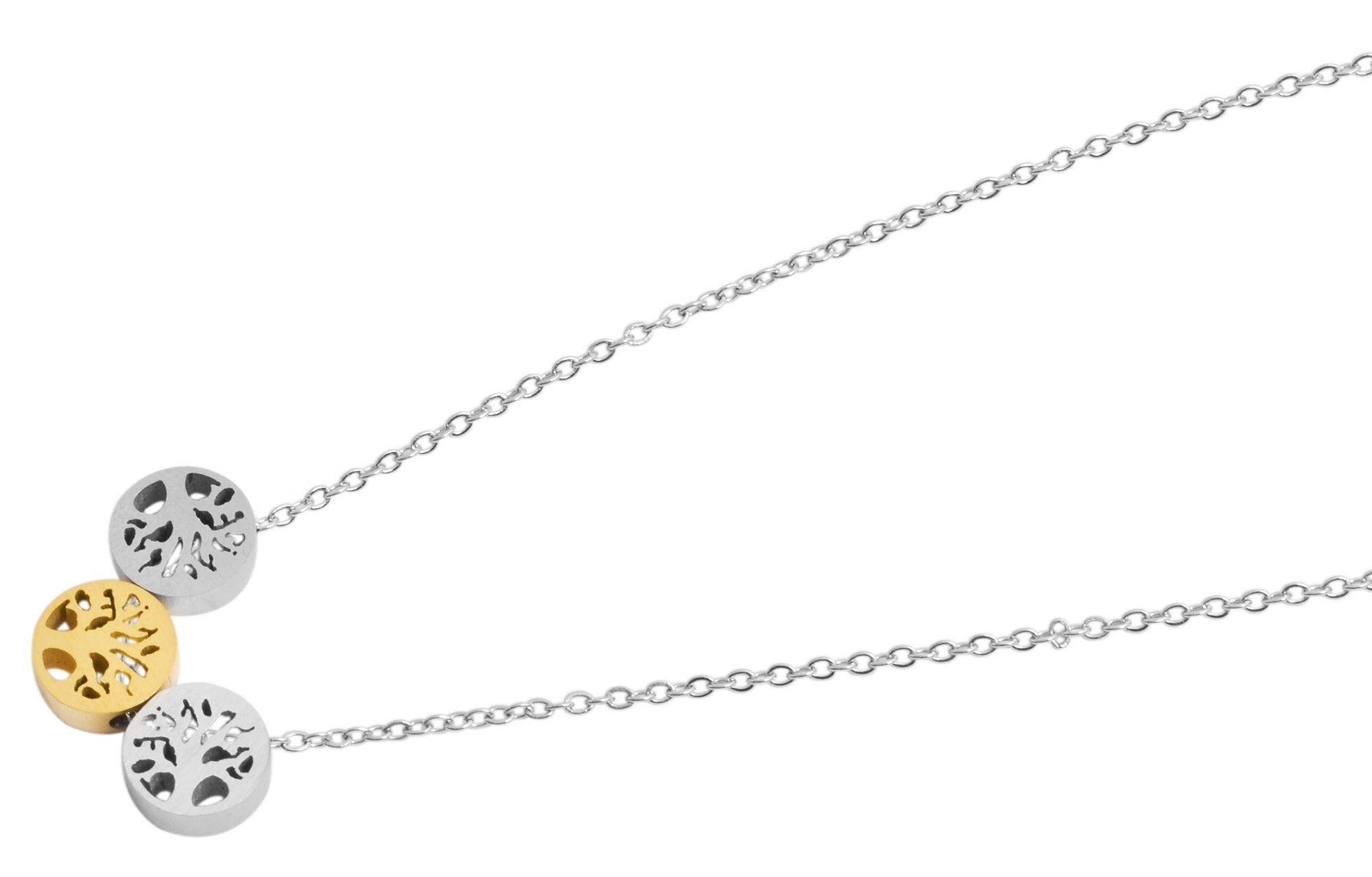 Adelia´s Kette ohne Anhänger »Damen Halskette – Ankerkette aus Edelstahl 43 cm« Zum Verschenken – ideal zum Valentinstag