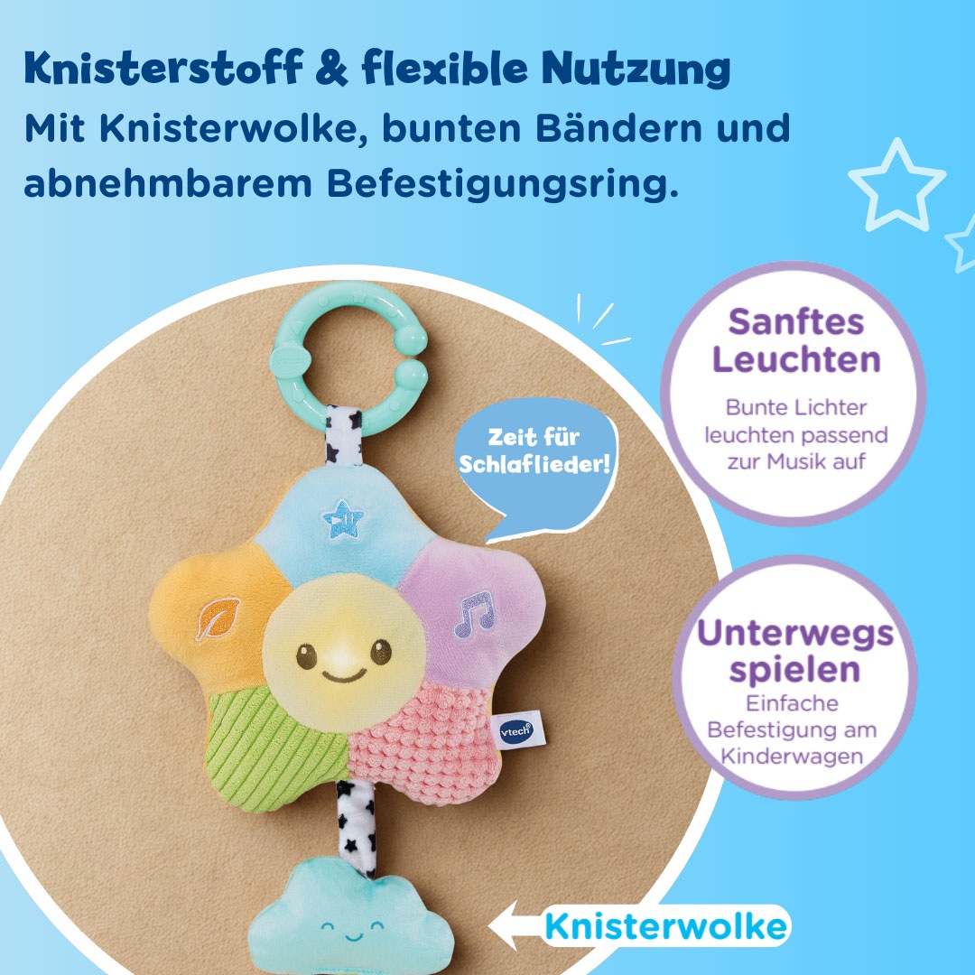 Vtech® Plüschfigur »Vtech Baby, Schlaf-schön-Sternchen« mit Licht und Sound