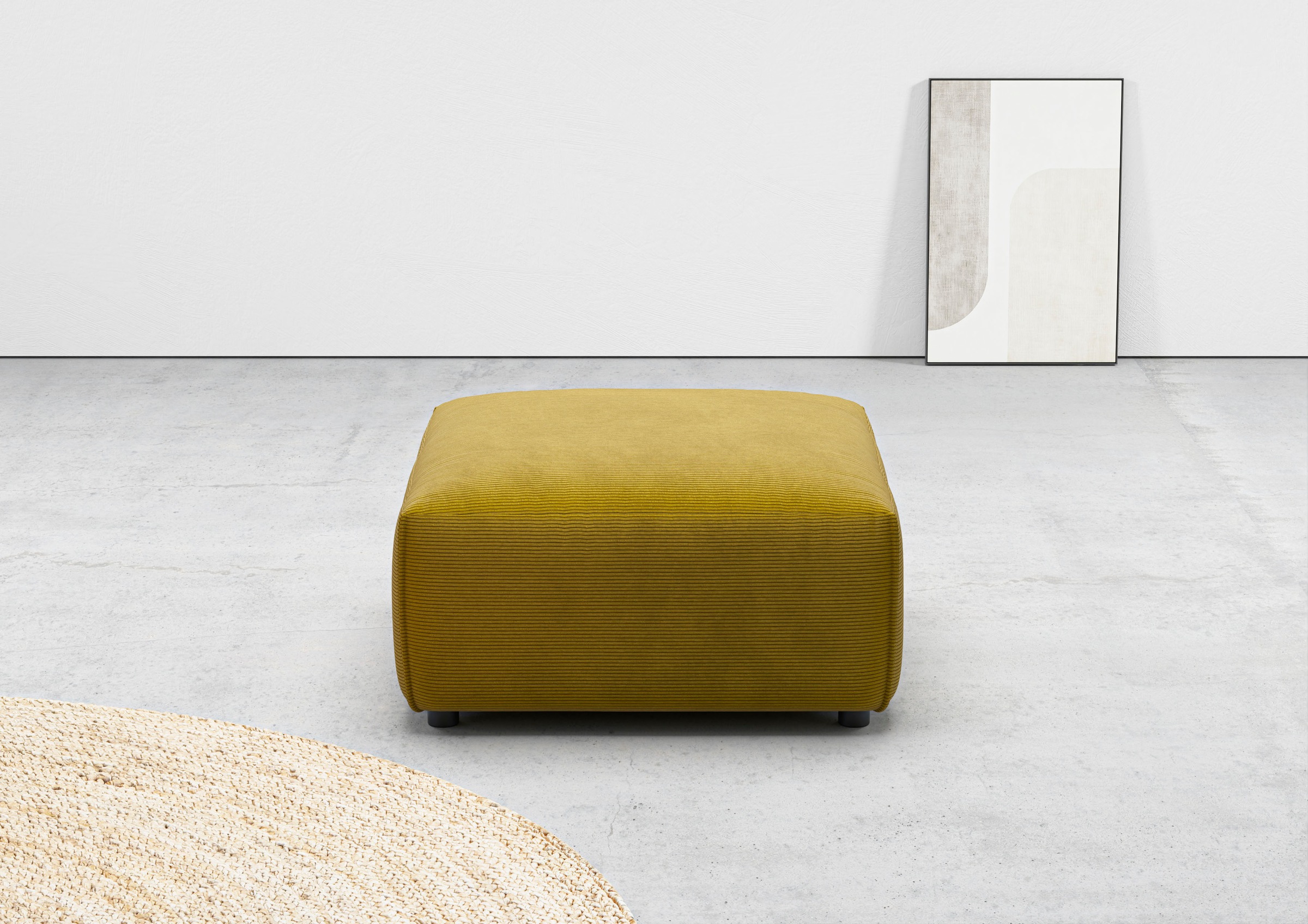 Home affaire Hocker "Glimminge auch in Breitcord, Feincord und Easy care-Bezug" passend zur Serie "Glimminge"