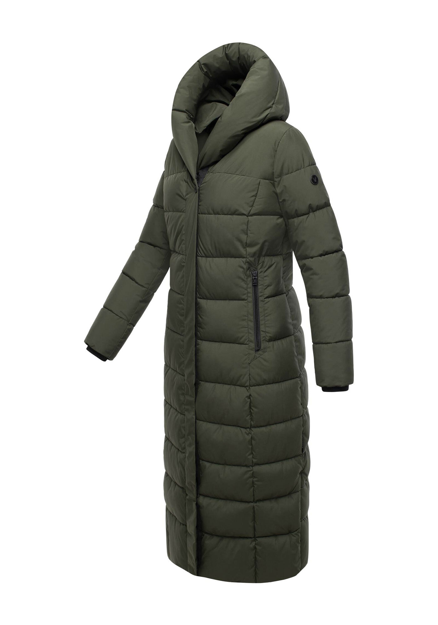 Marikoo Winterjacke »Pakoraa«, extra langer Winter Mantel mit abnehmbaren Innenteil