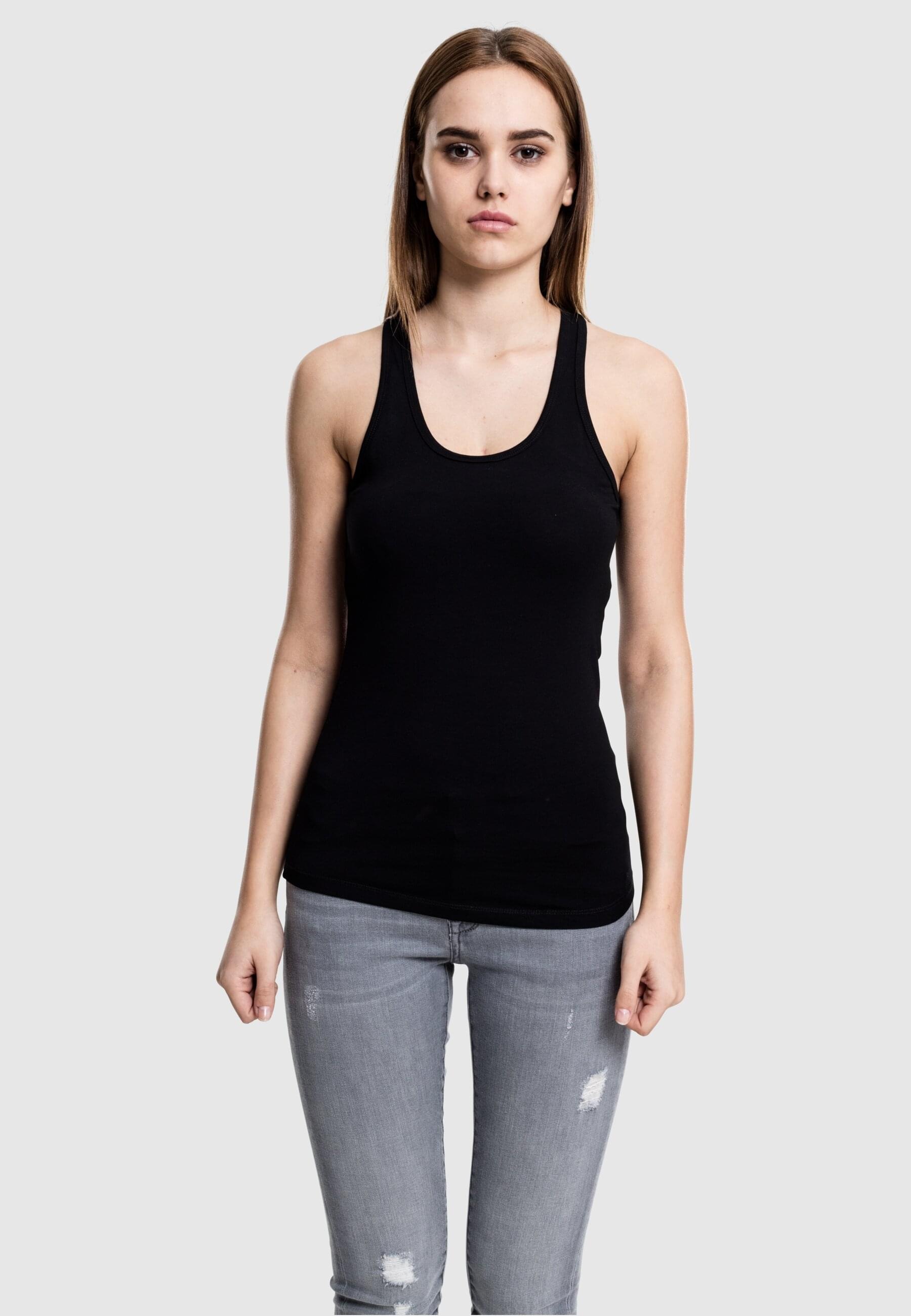 URBAN CLASSICS Muskelshirt »Damen Ladies Jersey Tanktop«, (1 tlg.)