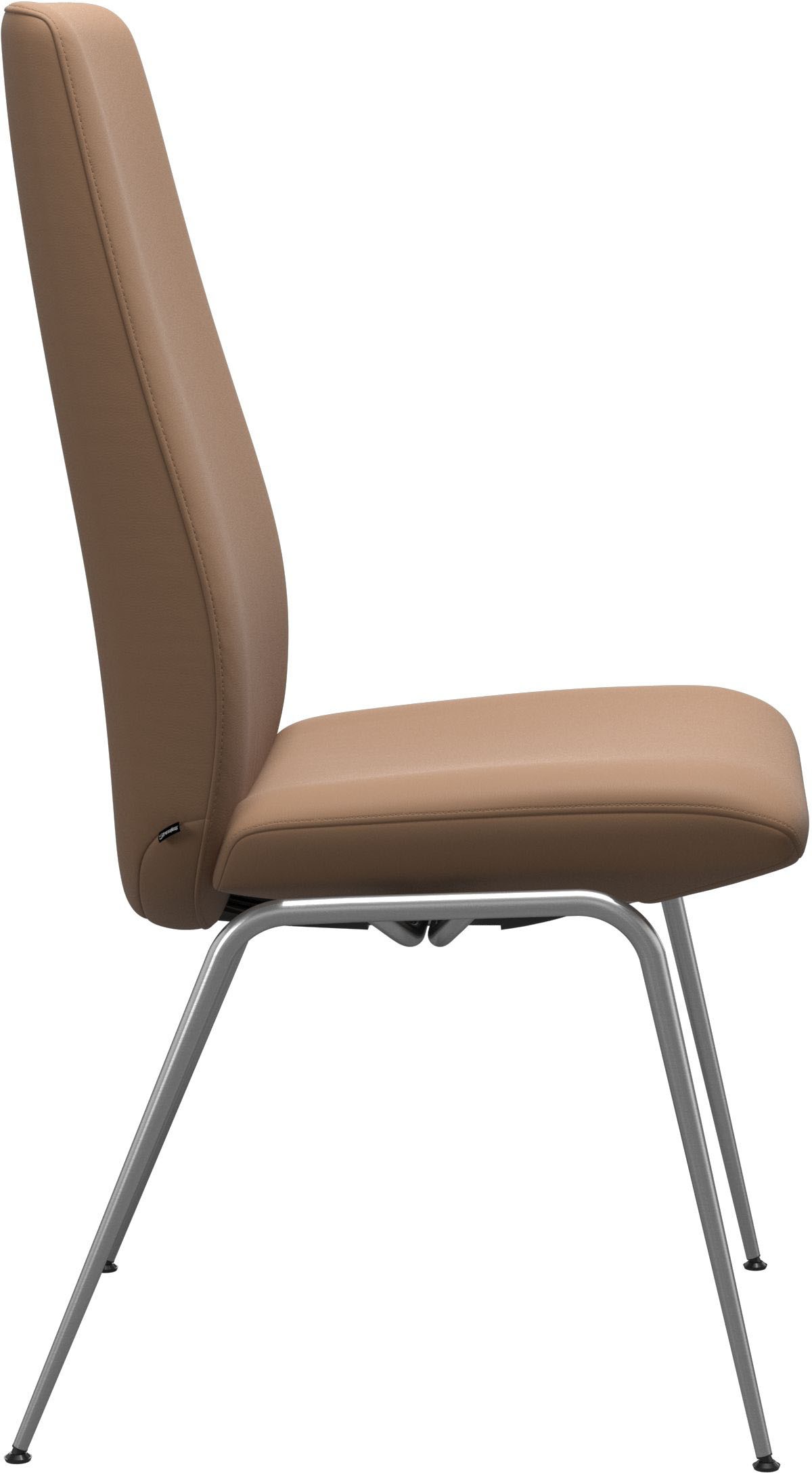 Stressless® Polsterstuhl »Laurel«, Leder BATICK, High Back, Größe L, mit Beinen aus Stahl in Schwarz matt