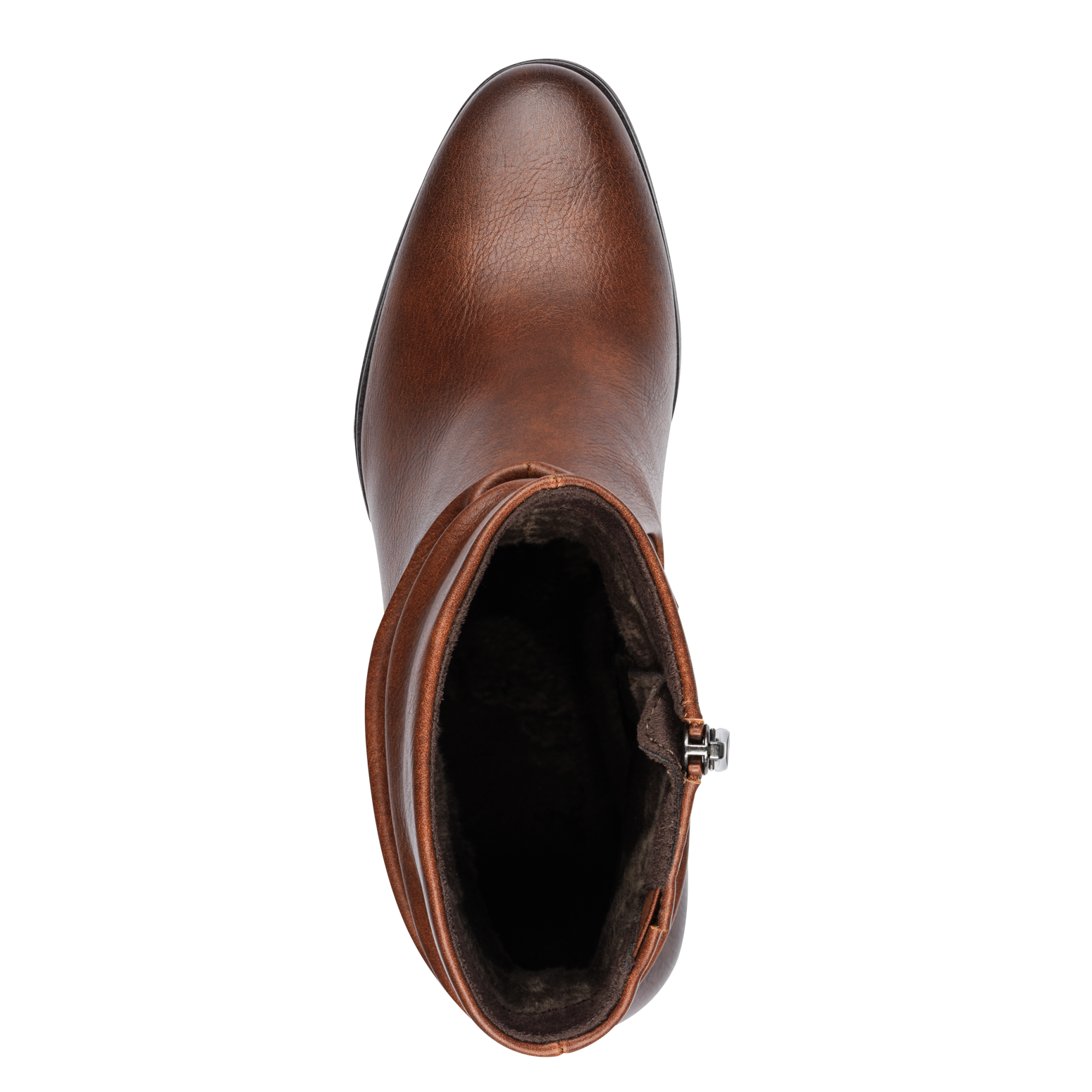 MARCO TOZZI Stiefelette, Blockabsatz, Businessschuh mit Falten im slouchy Look
