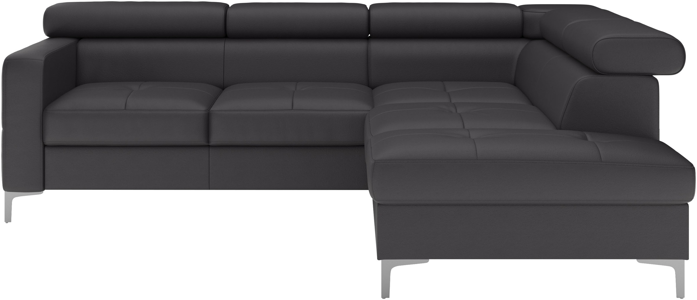 COTTA Ecksofa »Sammy L-Form«, mit Kopfteilverstellung, wahlweise mit Bettfunktion & Bettkasten