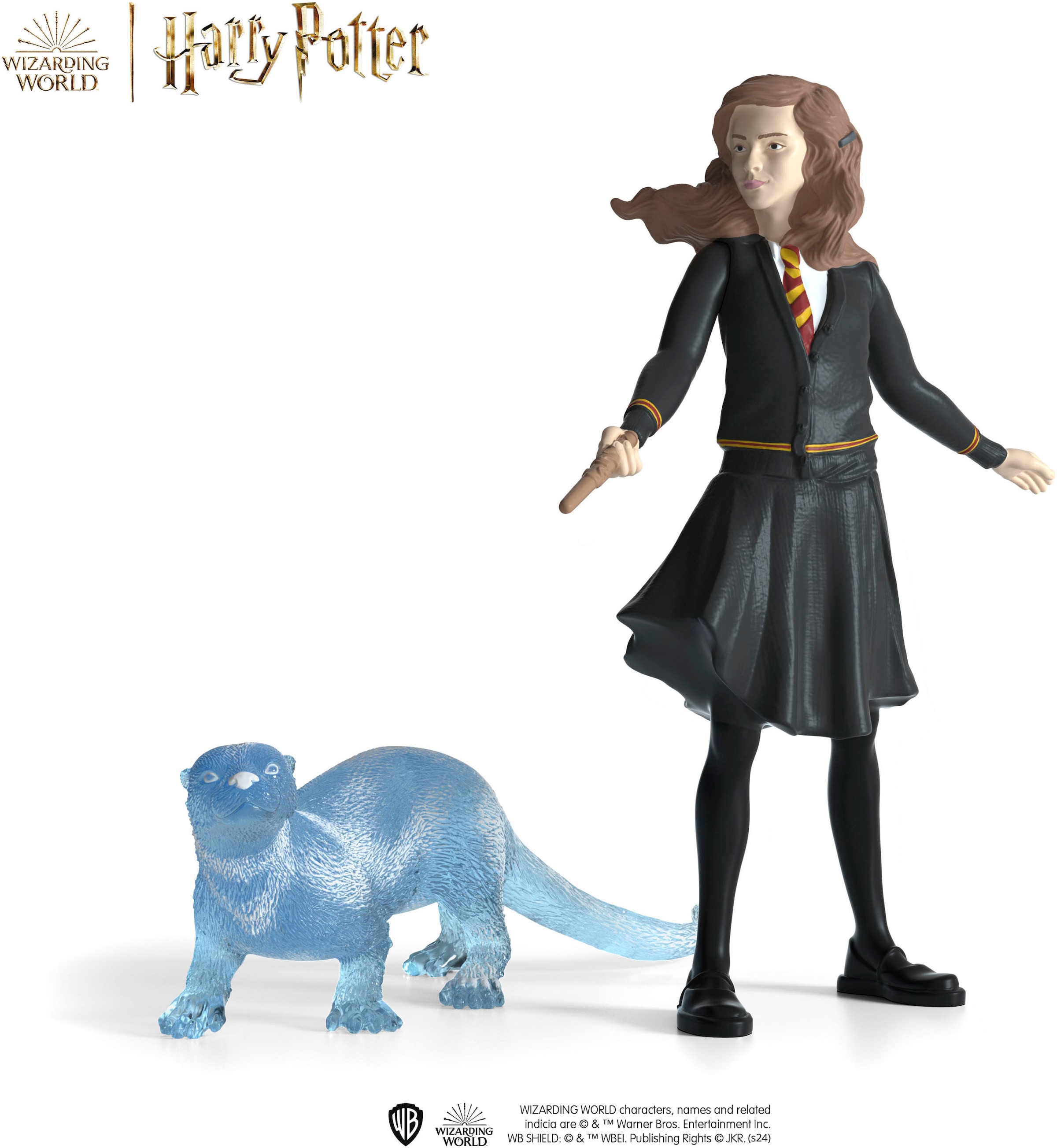Schleich® Spielfigur »WIZARDING WOLRD™, Hermine Granger & Patronus (42681)«