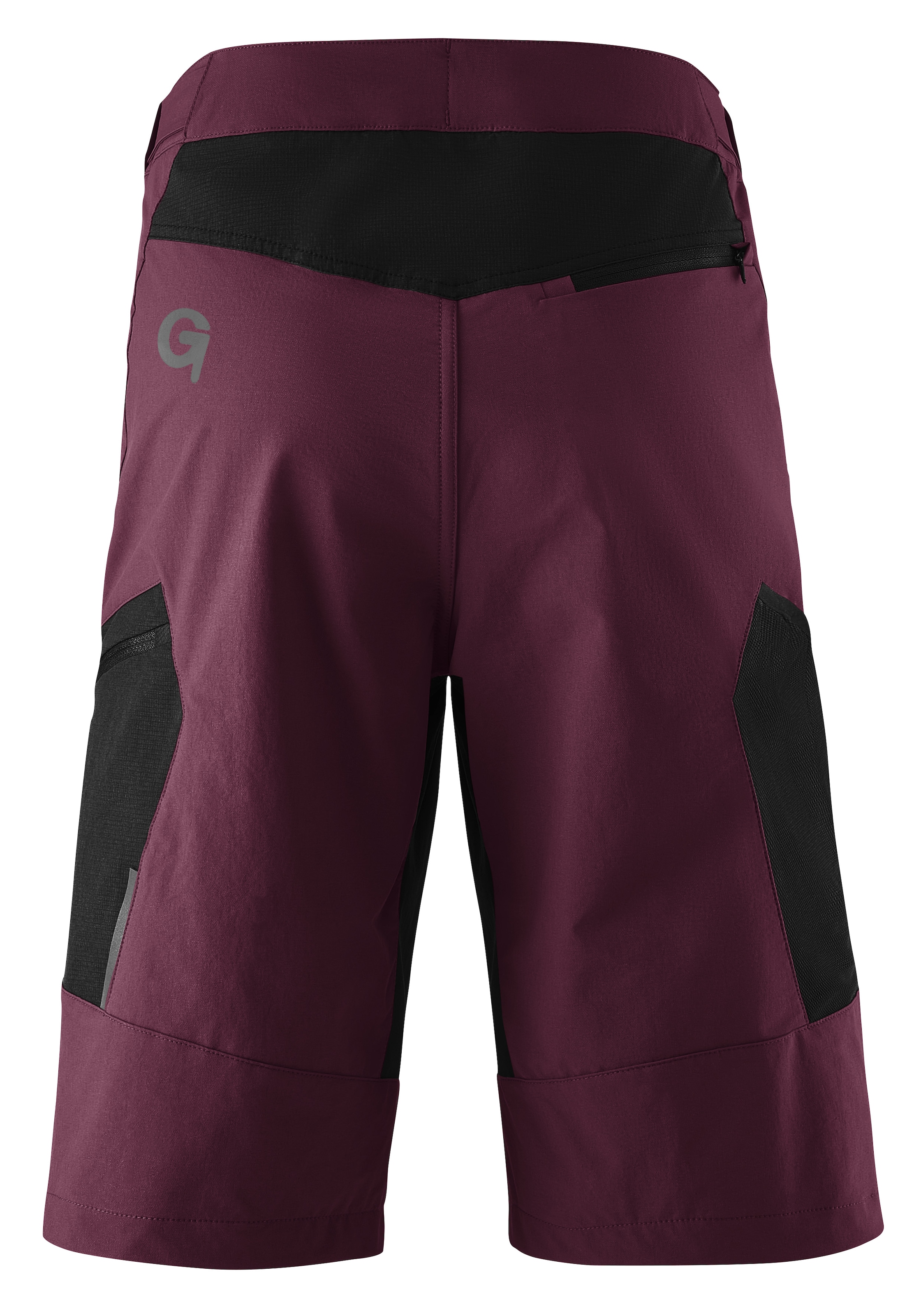 Gonso Radhose »CASINA«, Damen Bike-Shorts, Fahrradhose, Sitzpolster und Taschen, Bund flexibel