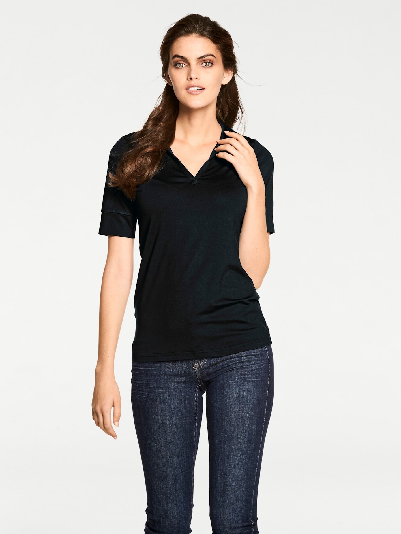 heine Blusenshirt "Blusenshirt" 1 Stk. tlg. günstig online kaufen