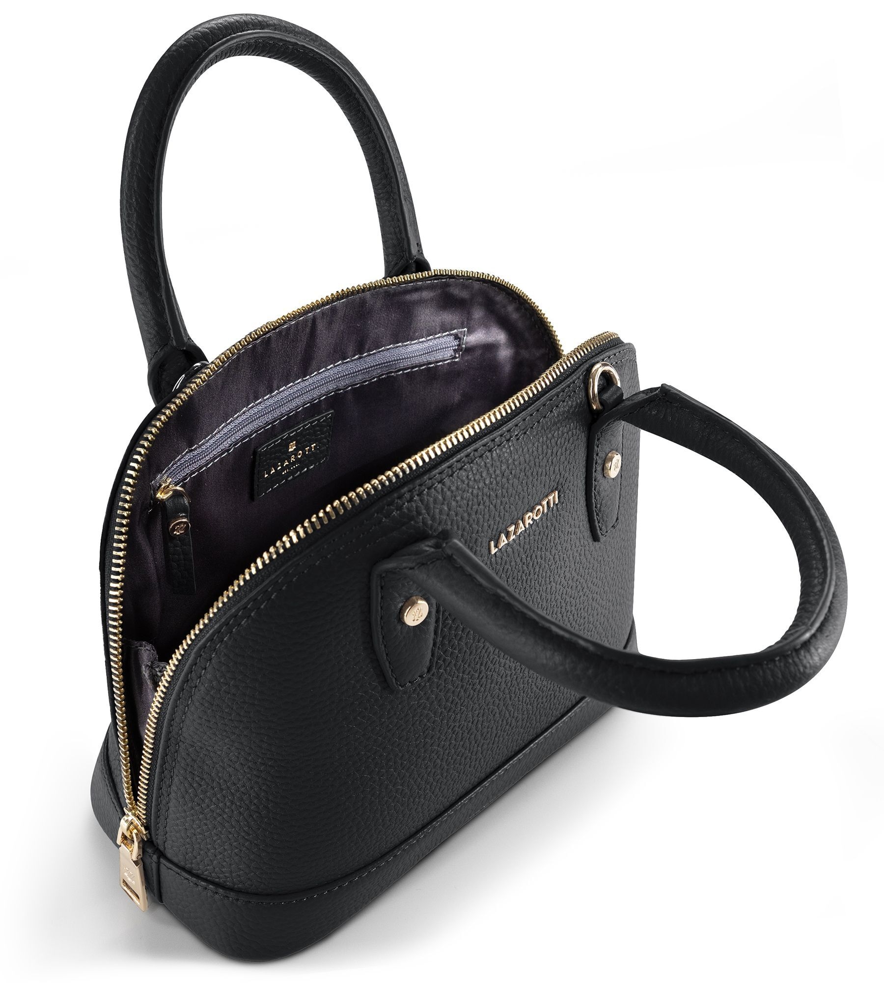 Lazarotti Henkeltasche »Bologna Leather Handtasche Crossbody Leder 24 cm«