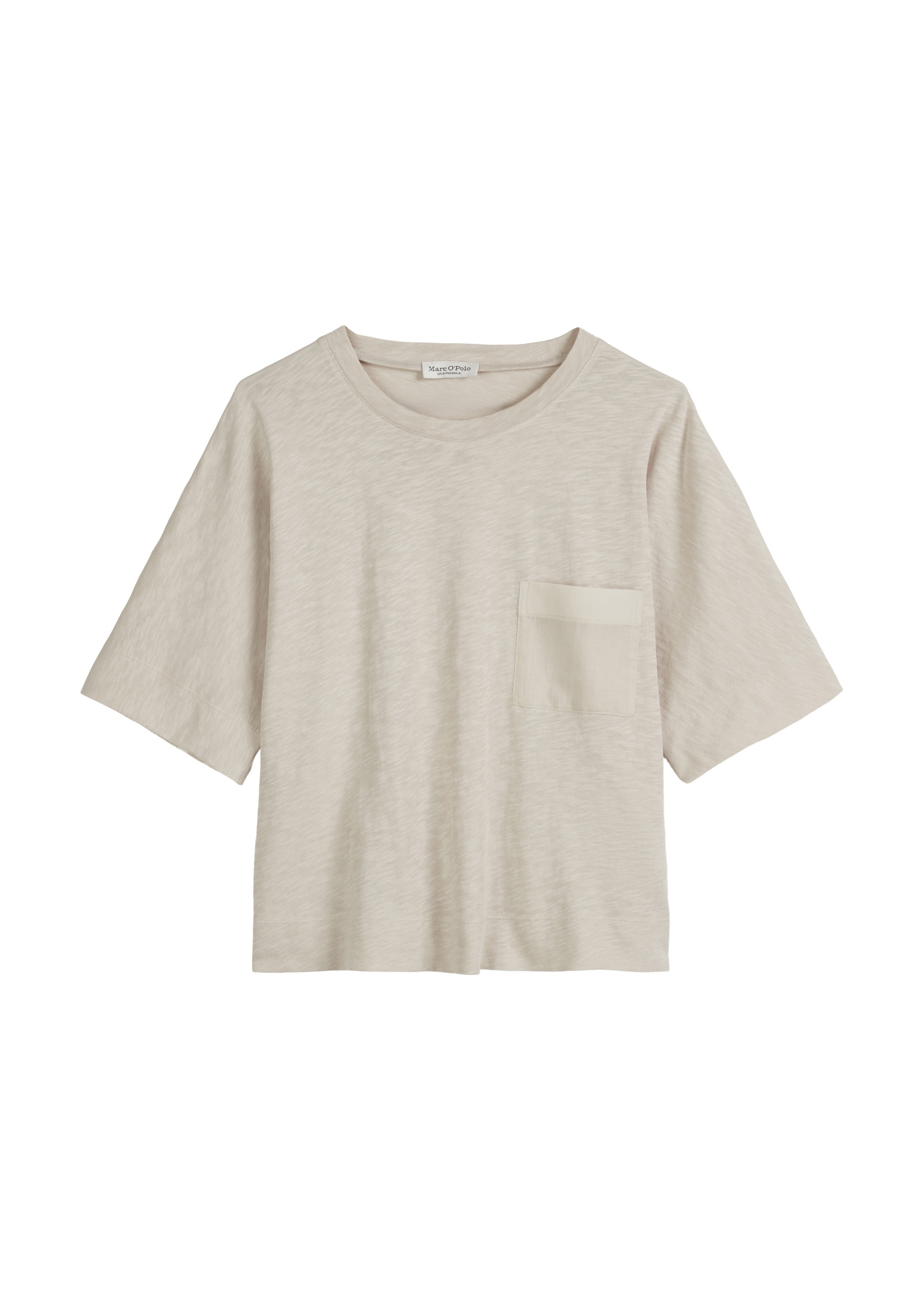Marc O'Polo T-Shirt »mit gewebter Brusttasche«