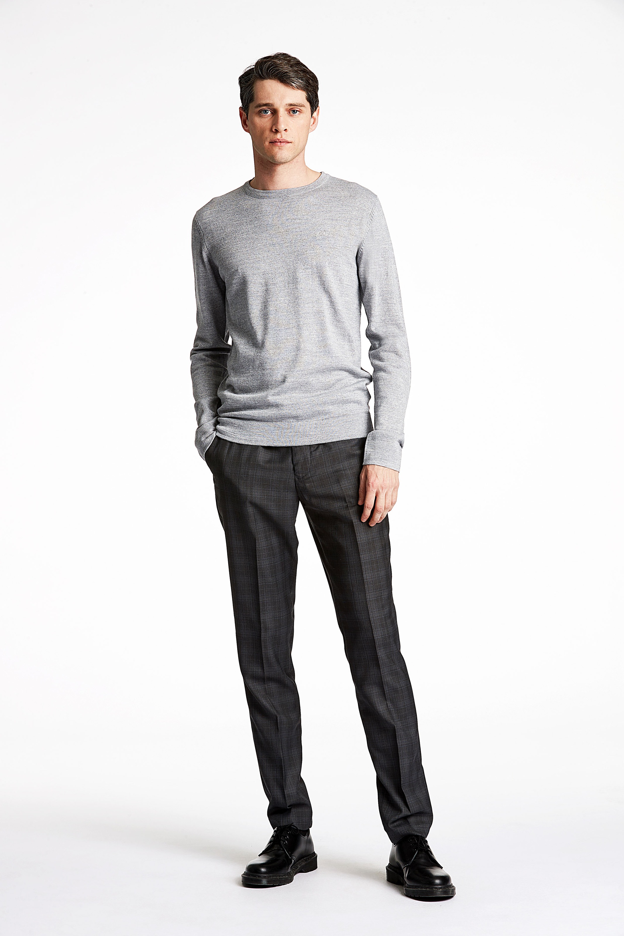 Thumbnail - LINDBERGH Rundhalspullover mit Rundhalsausschnitt