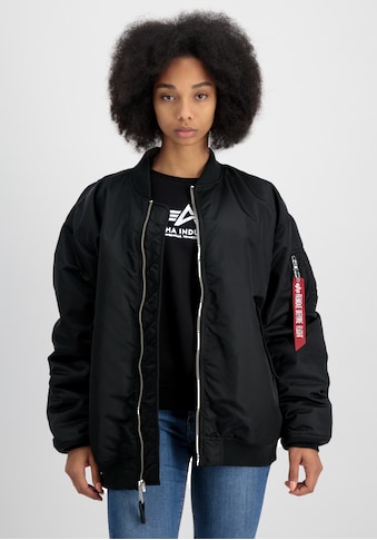 Bomberjacke »ALPHA INDUSTRIES Women - Bomber & Flight Jackets MA-1 Core Wmn«