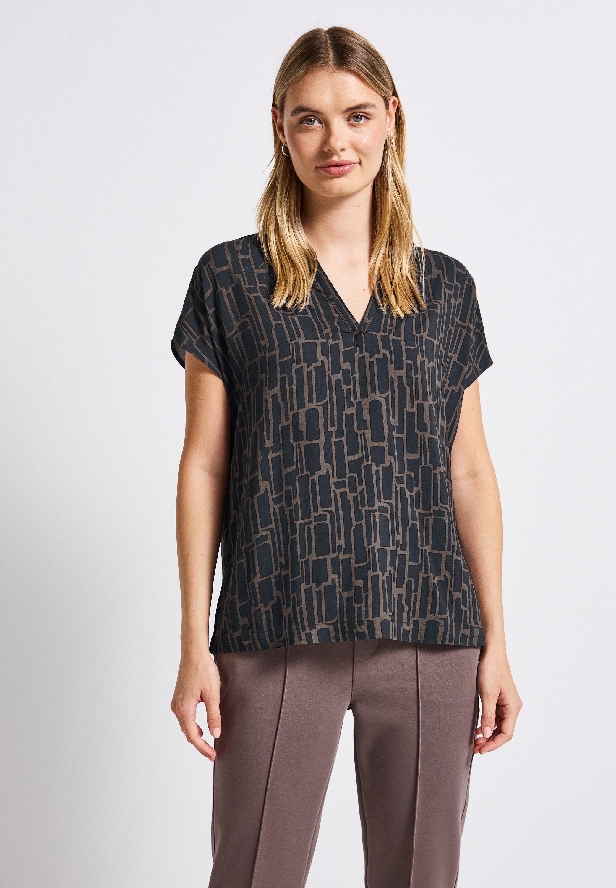 STREET ONE Shirtbluse aus softer Viskose günstig online kaufen