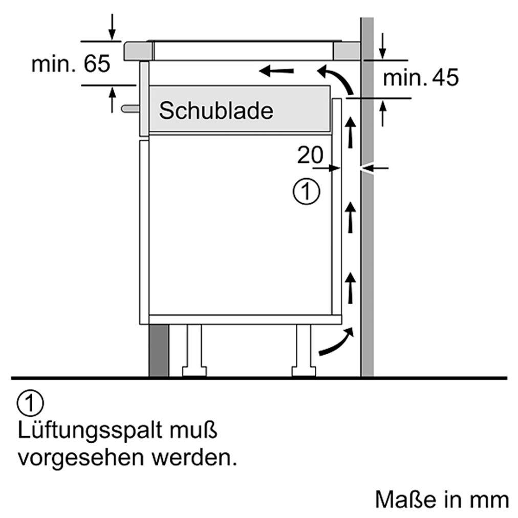 BOSCH Flex-Induktions-Herd-Set »HND679LS67«, mit Backwagen, Pyrolyse-Selbstreinigung, Backwagen mit ausziehbarer Tür für bequemes Kochen & Backen