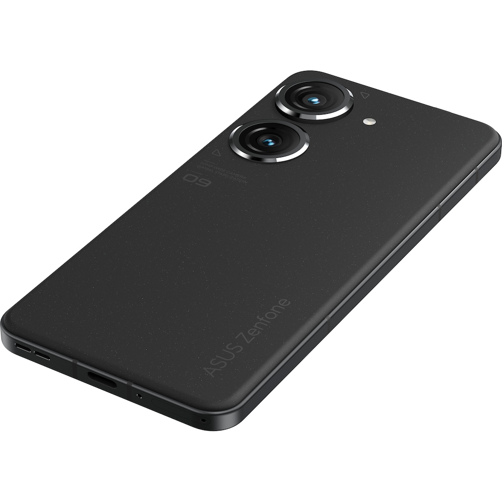 Asus Smartphone »Zenfone 9«, Midnight Black, 15,04 cm/5,92 Zoll, 256 GB Speicherplatz, 50 MP Kamera